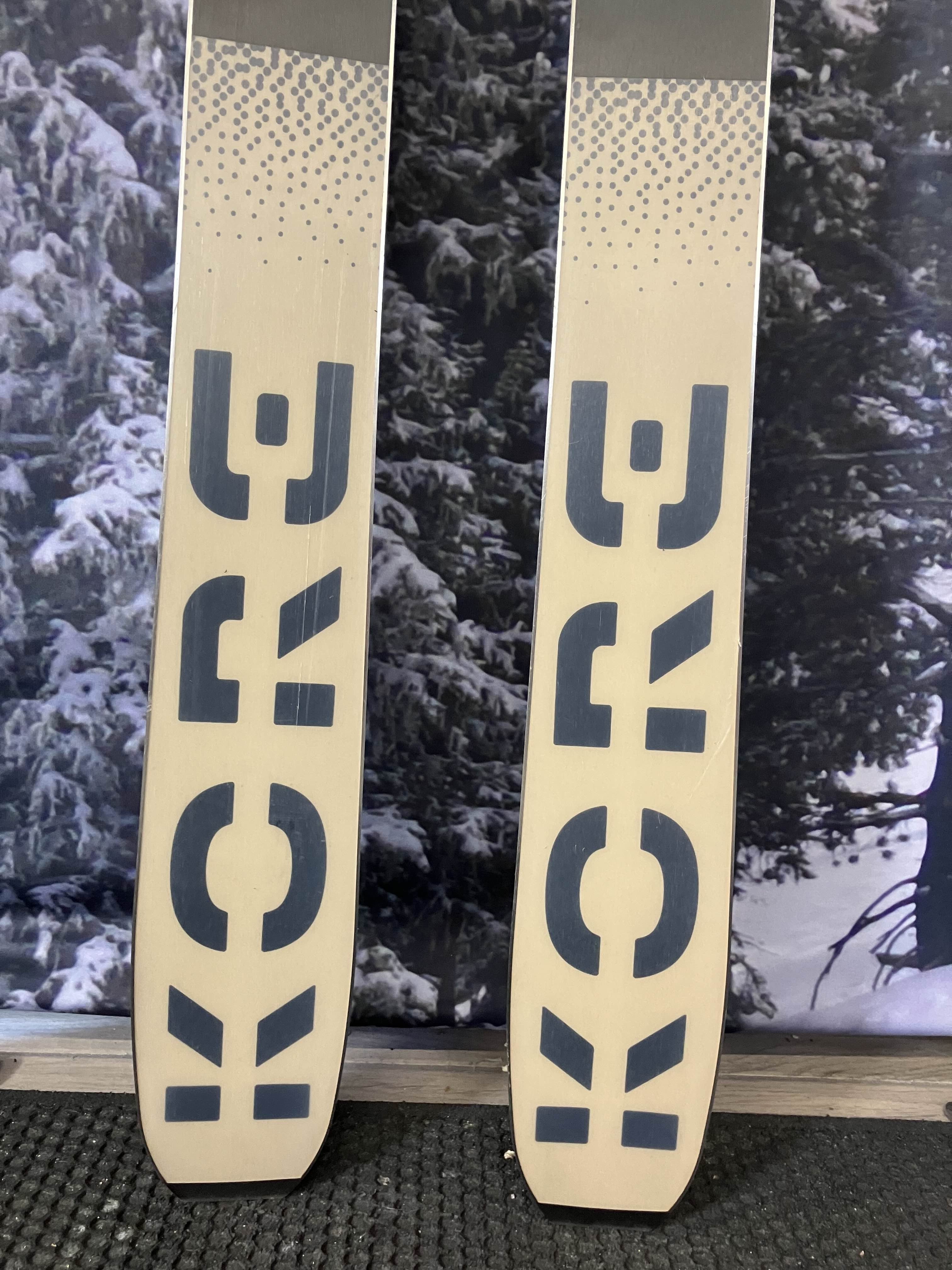 Used Head Kore 94 Ti 191cm Skis w/ Tyrolia Attack LYT 13 Bindings