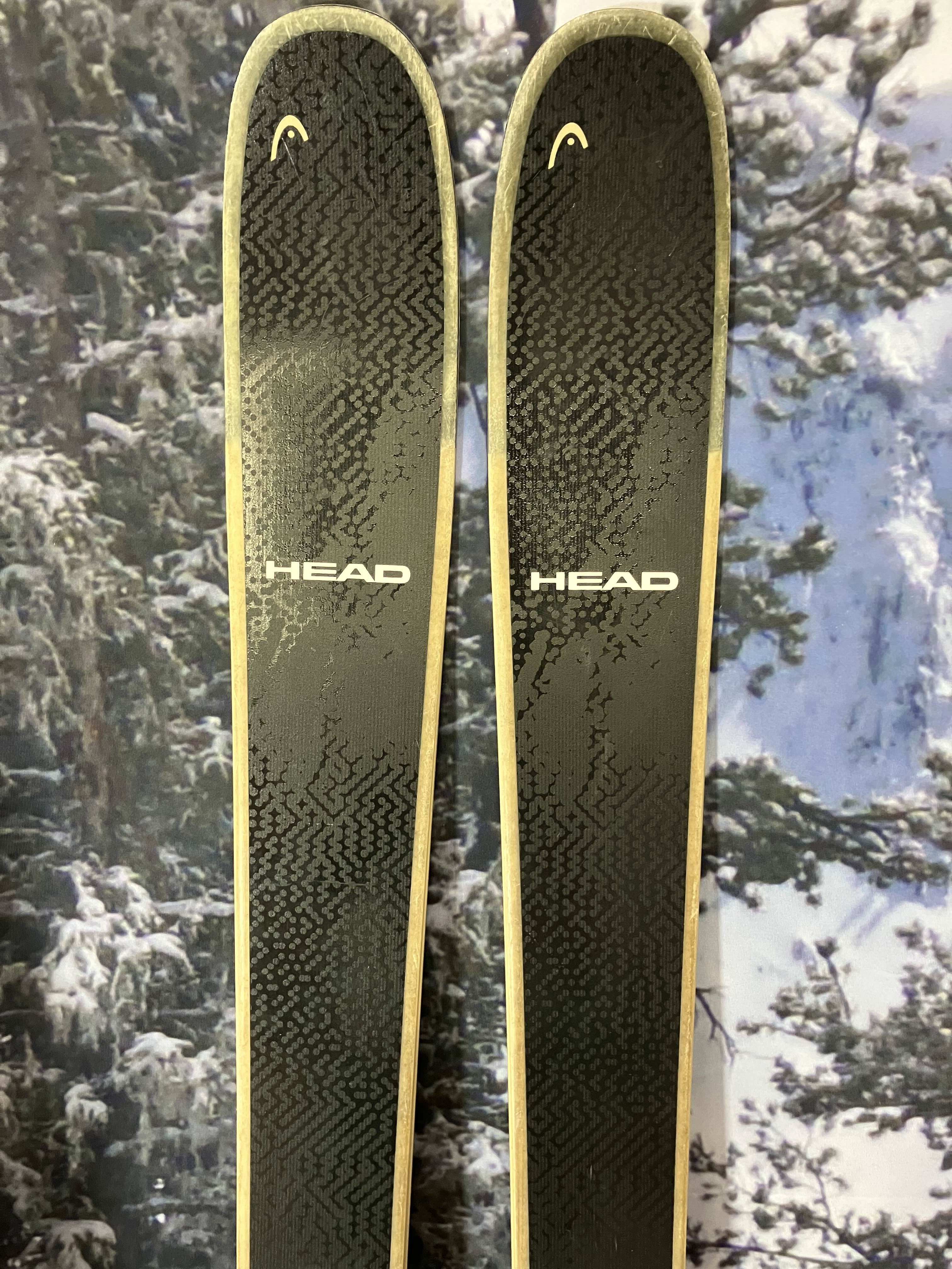 Used Head Kore 94 Ti 177cm Skis w/ Tyrolia Attack LYT 13 Bindings