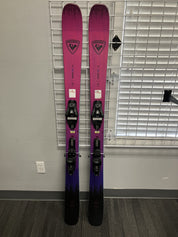 Lightly Used Rossignol Sender Free 100 162cm Skis w/ Atomic Strive 13 Demo Bindings