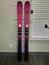 Lightly Used Rossignol Sender Free 100 162cm Skis w/ Atomic Strive 13 Demo Bindings