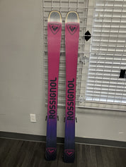 Lightly Used Rossignol Sender Free 100 162cm Skis w/ Atomic Strive 13 Demo Bindings
