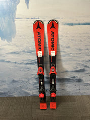 Used Atomic Redster J2 Men's Ski w/ Atomic C-five Gw Demo Bindings - 110CM