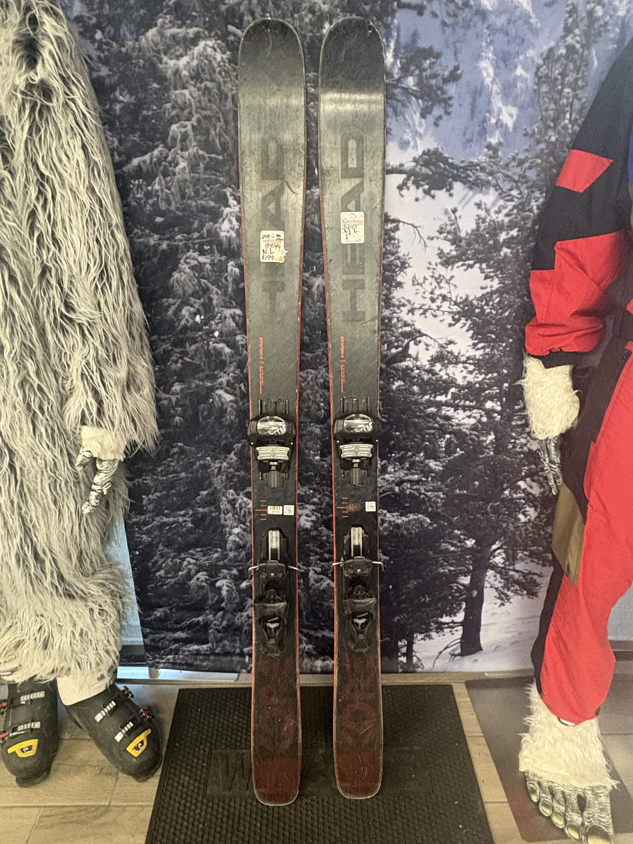 Head Kore 99 162cm Skis w/ TYROLIA Tyrolia Attack 13 Demo Binding - Used
