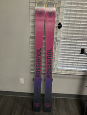 Lightly Used Rossignol Sender Free 100 170cm Skis w/ Atomic Strive 13 Demo Bindings