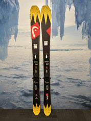 Used Head Ethan Too 93 Ski 151cm w/ Tyrolia 10 Rental Binding