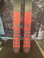 Head Kore 99 162cm Skis w/ TYROLIA Tyrolia Attack 13 Demo Binding - Used