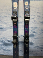 Used K2 Endley Luv 80 Ski 146cm w/ Marker 11 Rental Bindings