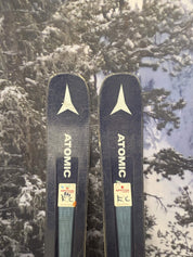 Atomic Vantage 90 Ti W 161cm Skis w/ SALOMON WARDEN 11 Demo Binding - Used