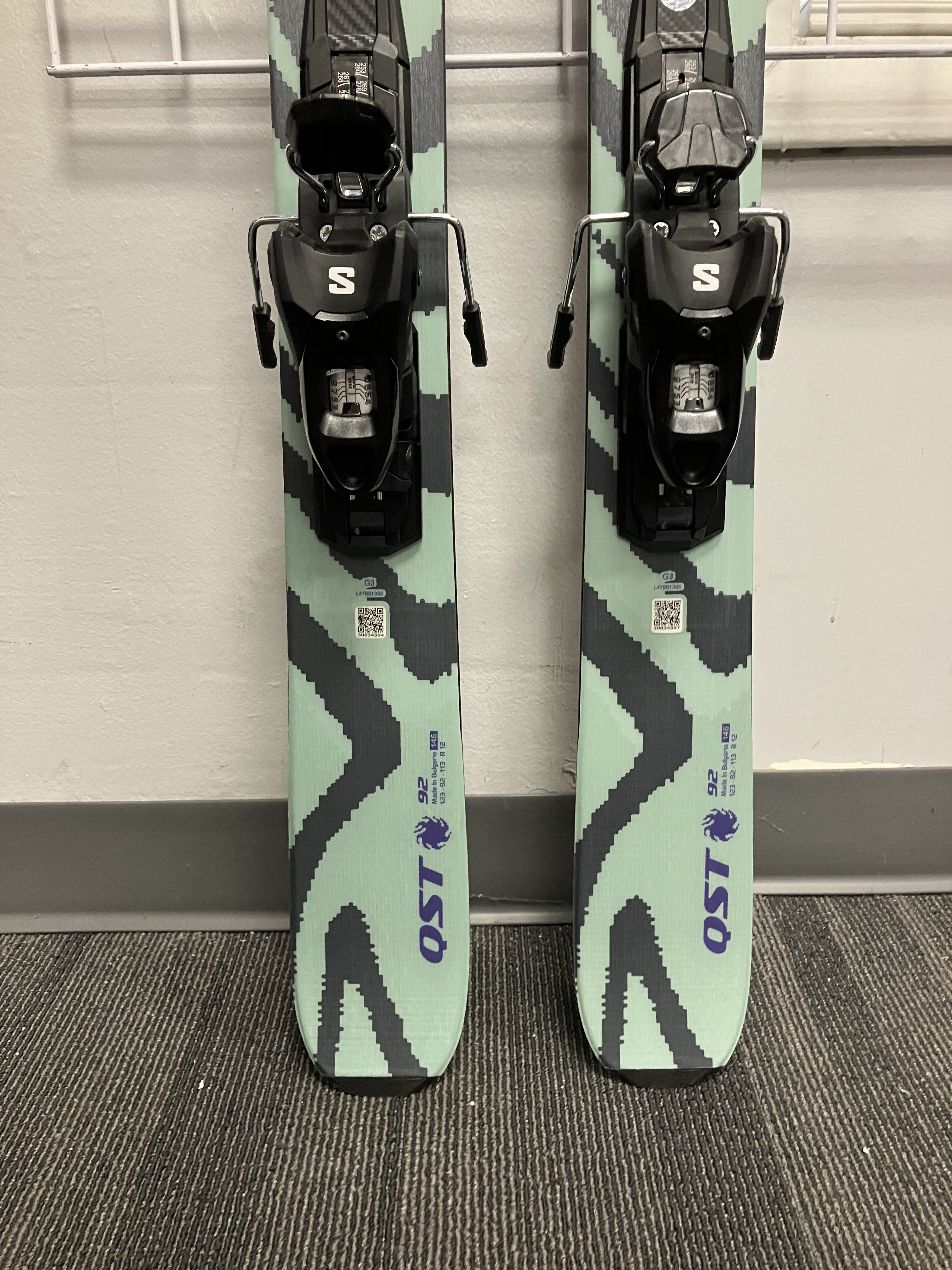 Salomon QST 92 146cm w/Salomon M10 GW Adjustable Bindings
