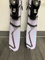 Salomon QST 100 148cm Skis w/ SALOMON NR M10 GW Demo Binding