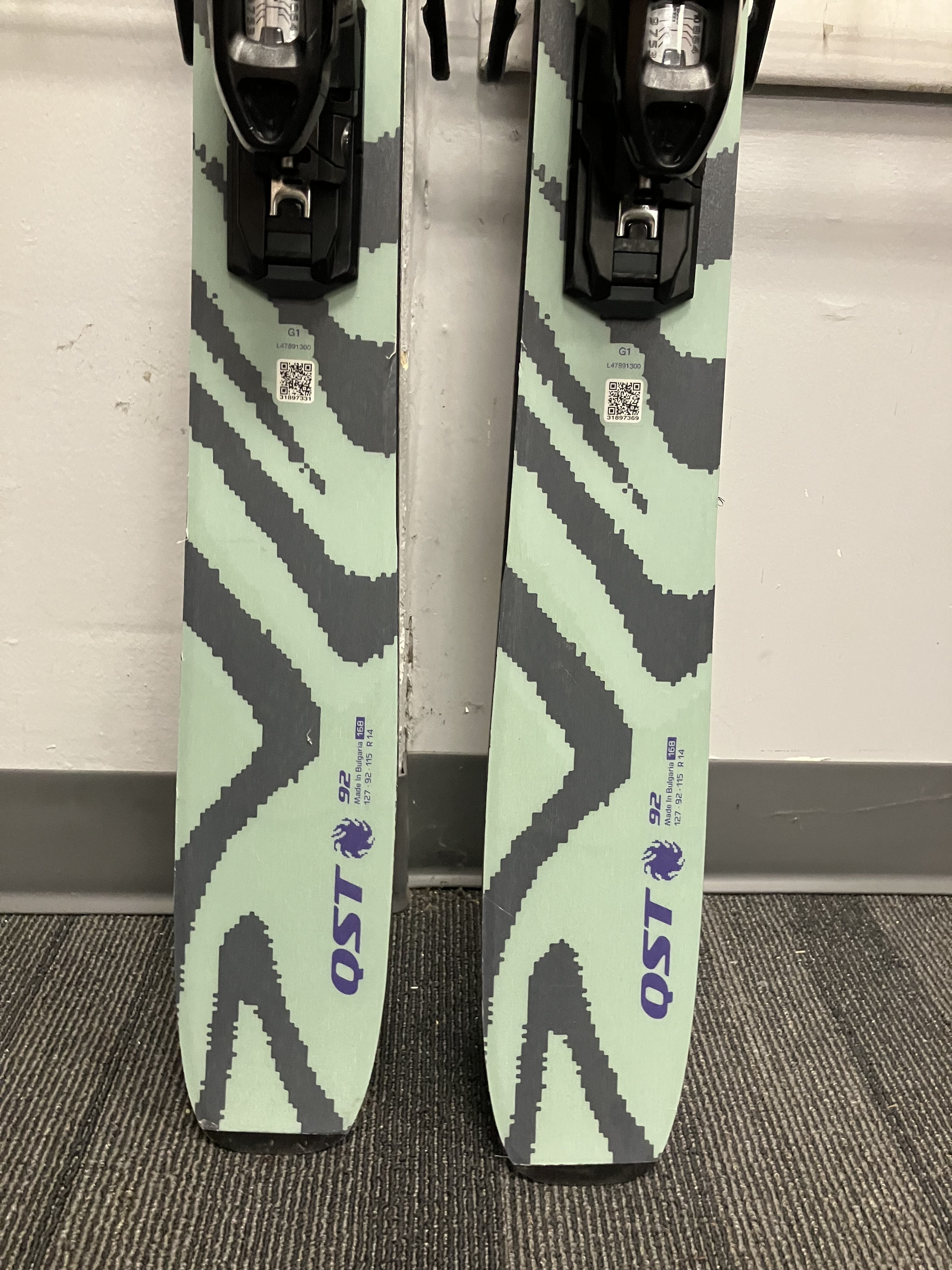 Salomon QST 92 168cm w/Salomon M10 GW Adjustable Bindings