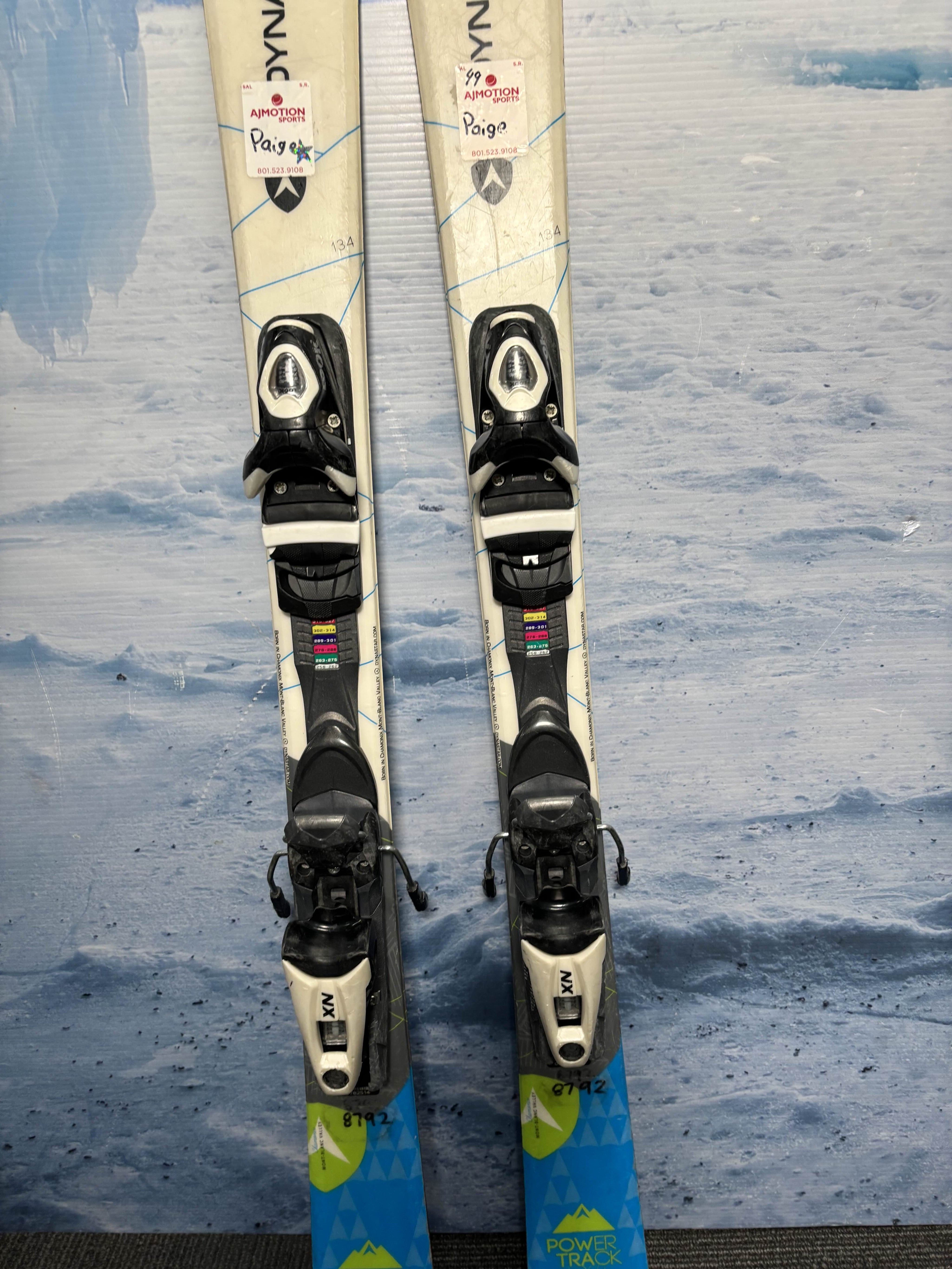 Used Dynastar Power Track 77 Ski 134cm w/ NX 10 Rental Binding