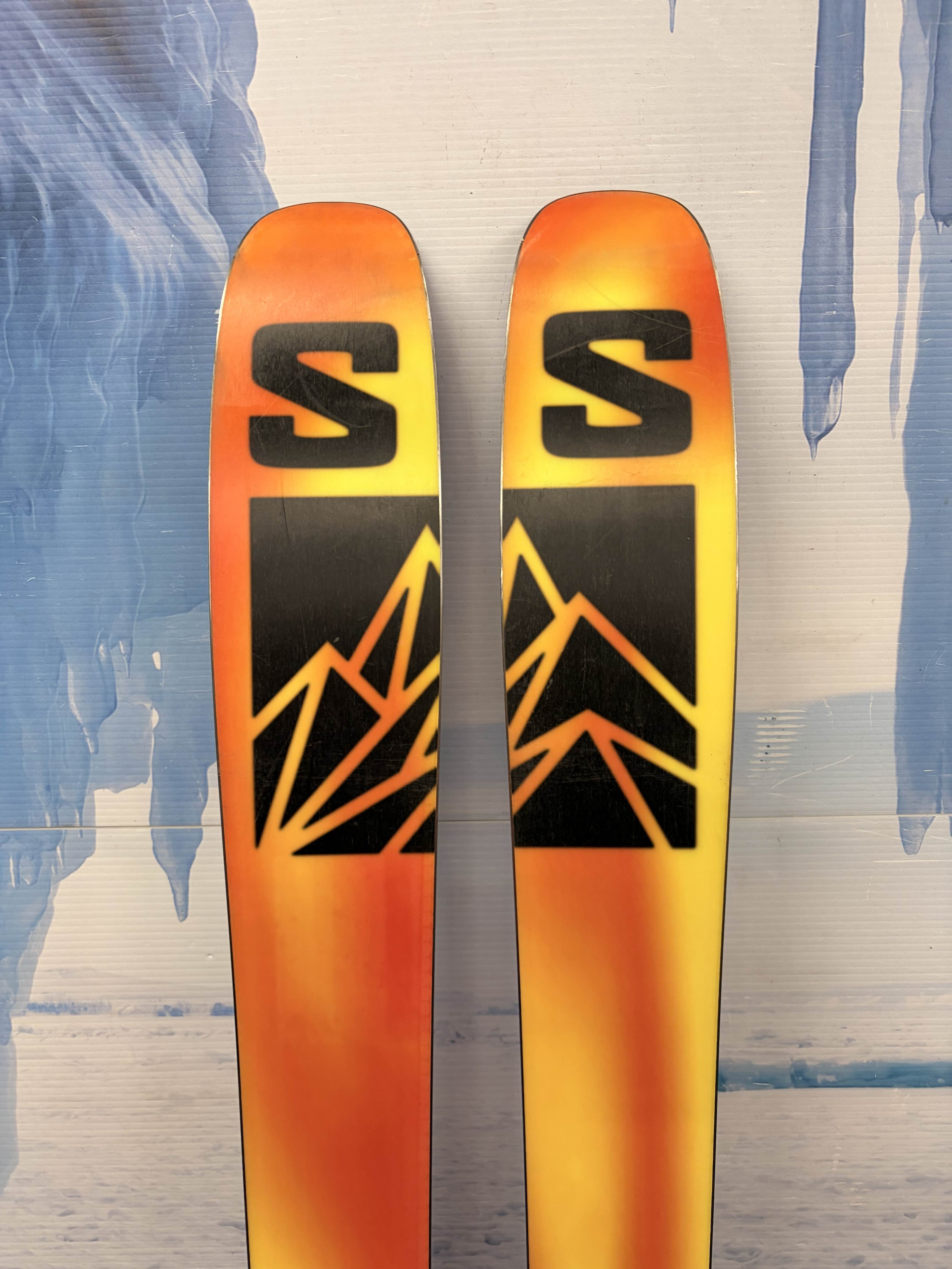 Used Salomon QST OneOsix 165cm w/ Tyrolia Attack 14 Adjustable Bindings