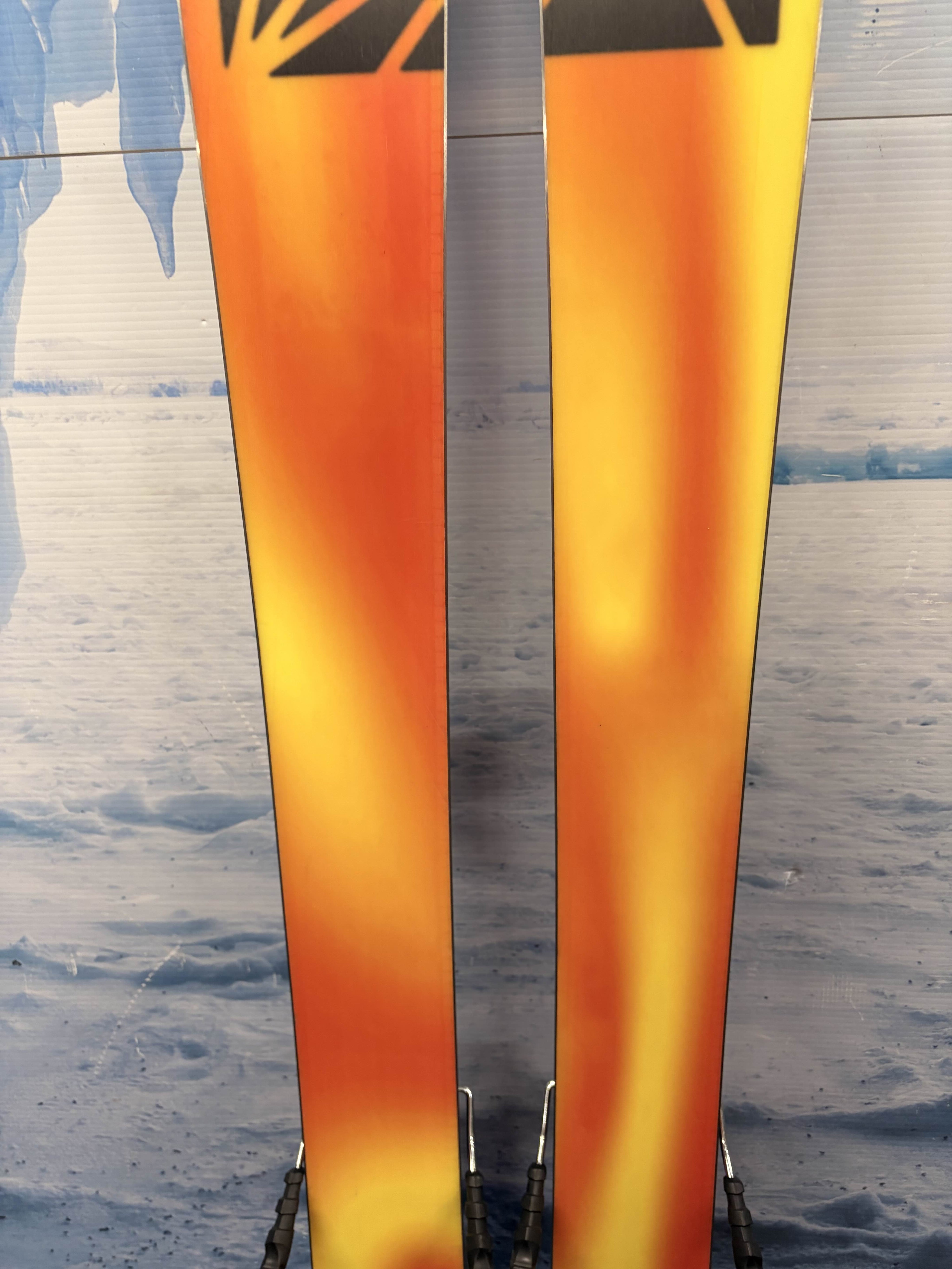 Used Salomon QST OneOsix 165cm w/ Tyrolia Attack 14 Adjustable Bindings