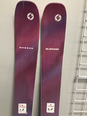 Lightly Used Blizzard Sheeva 10 162cm Skis w/ Atomic Strive 11 Demo Bindings