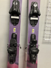 Lightly Used Blizzard Sheeva 10 162cm Skis w/ Atomic Strive 11 Demo Bindings