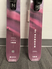 Lightly Used Blizzard Sheeva 10 162cm Skis w/ Atomic Strive 11 Demo Bindings