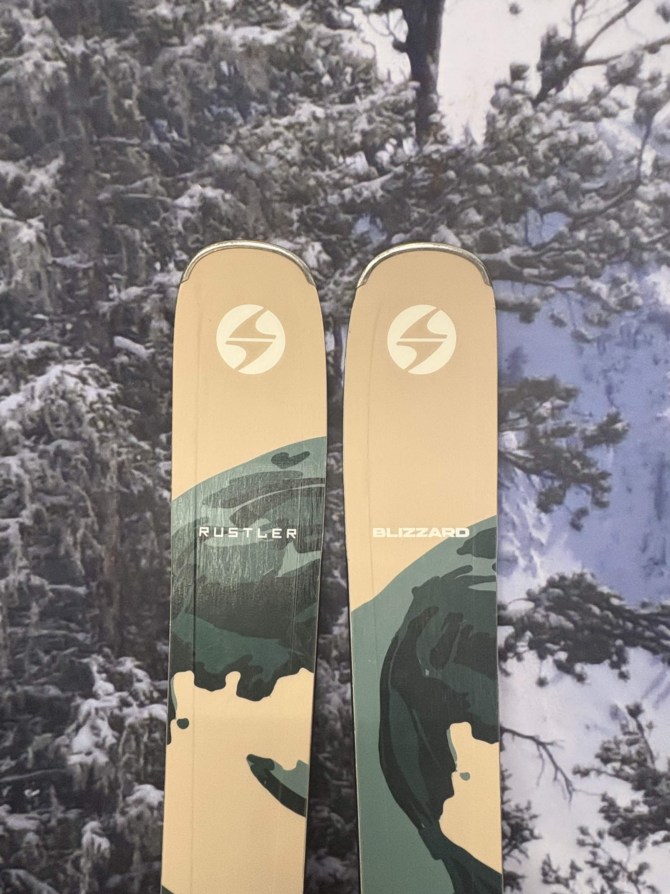 Blizzard Rustler 9 168cm Skis w/ Atomic Strive 11 Demo Bindings- Lightly Used 2026