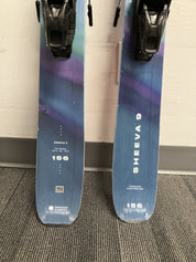 Blizzard Sheeva 9 156cm Skis w/ Atomic Strive 11 Demo Bindings Lightly Used 2026