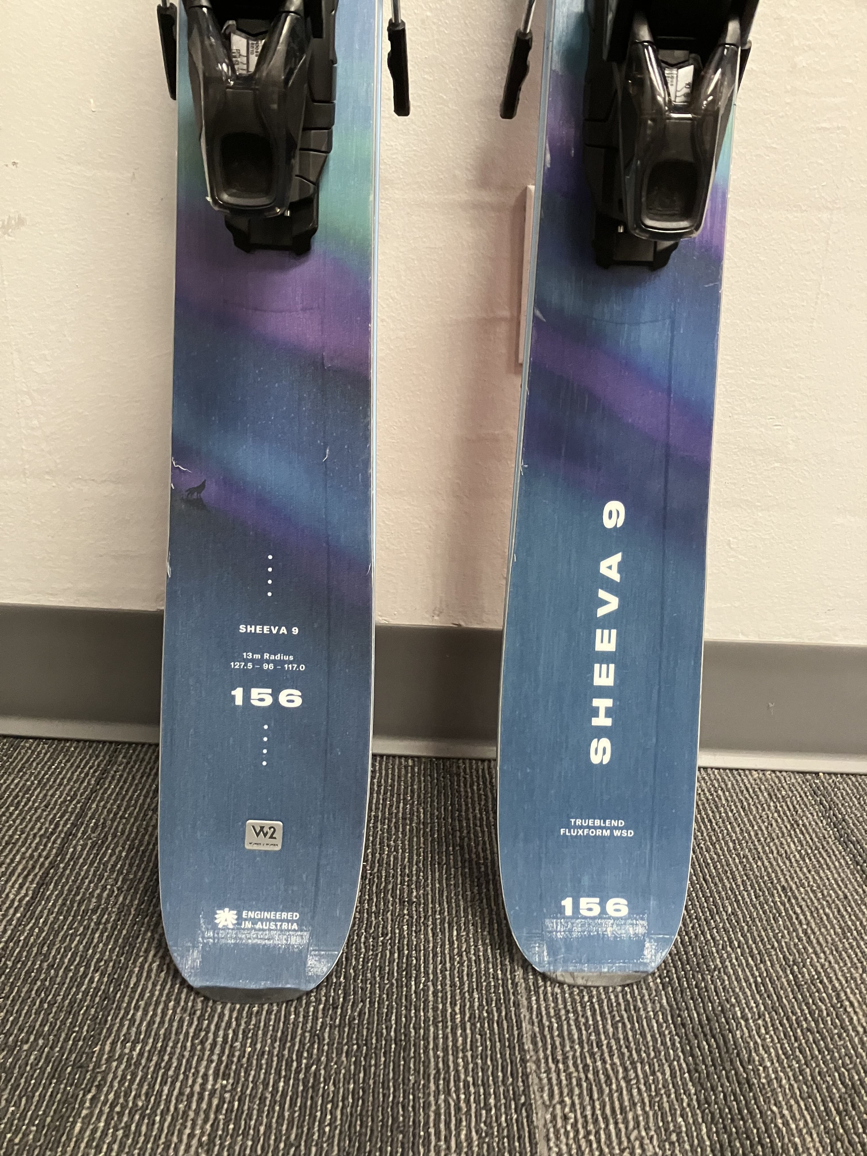 Blizzard Sheeva 9 156cm Skis w/ Atomic Strive 11 Demo Bindings Lightly Used 2026