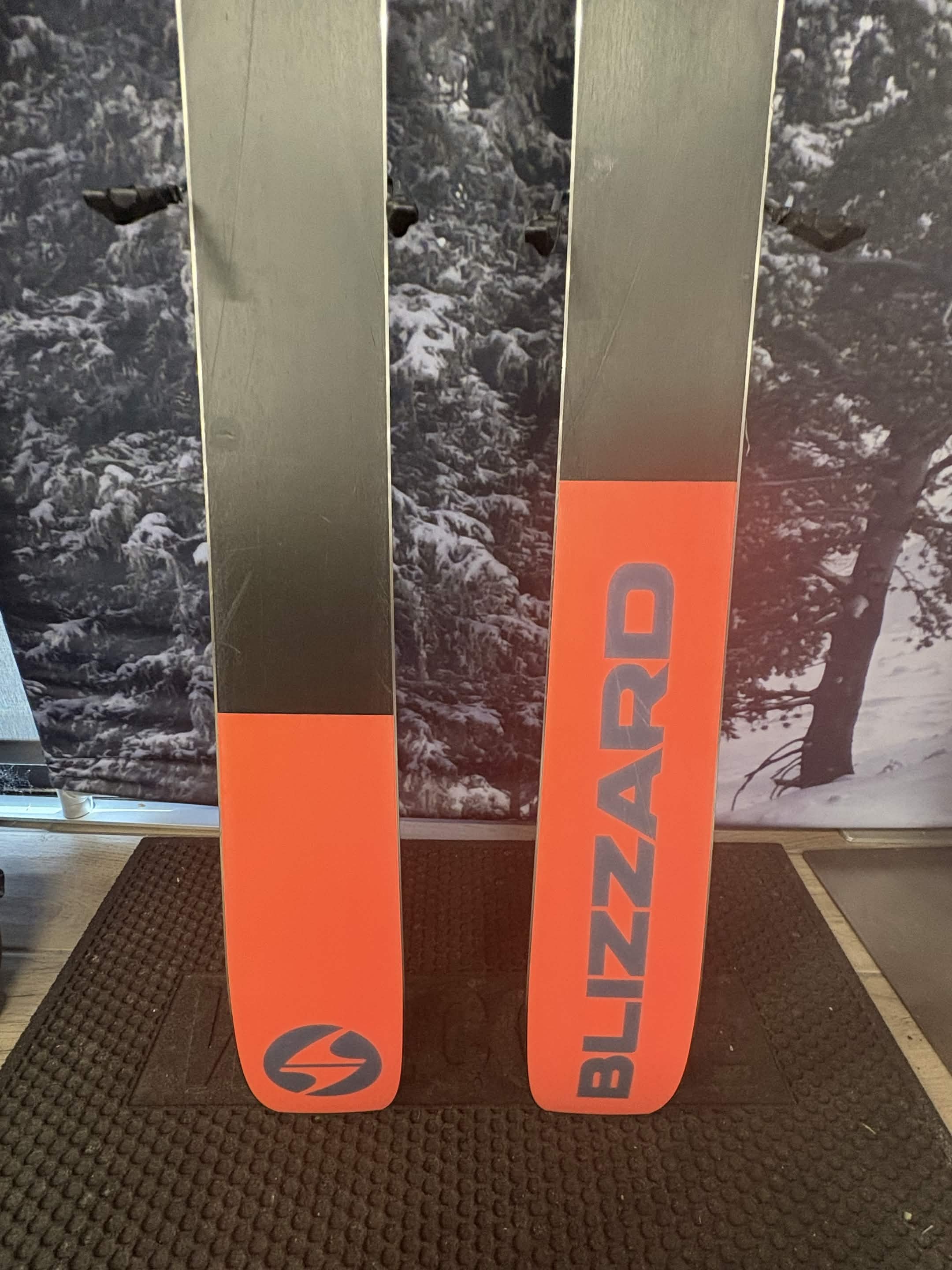 Blizzard Rustler 9 168cm Skis w/ Atomic Strive 11 Demo Bindings- Lightly Used 2026