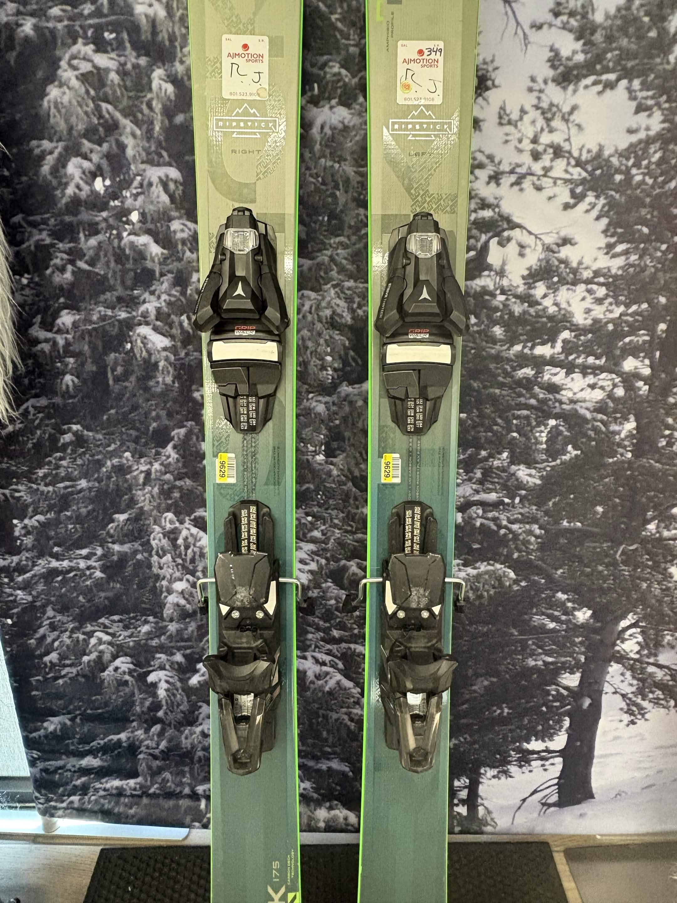 Elan Ripstick 96 175cm Skis w/ ATOMIC NR Strive 13 GW Demo Binding - Used 2026