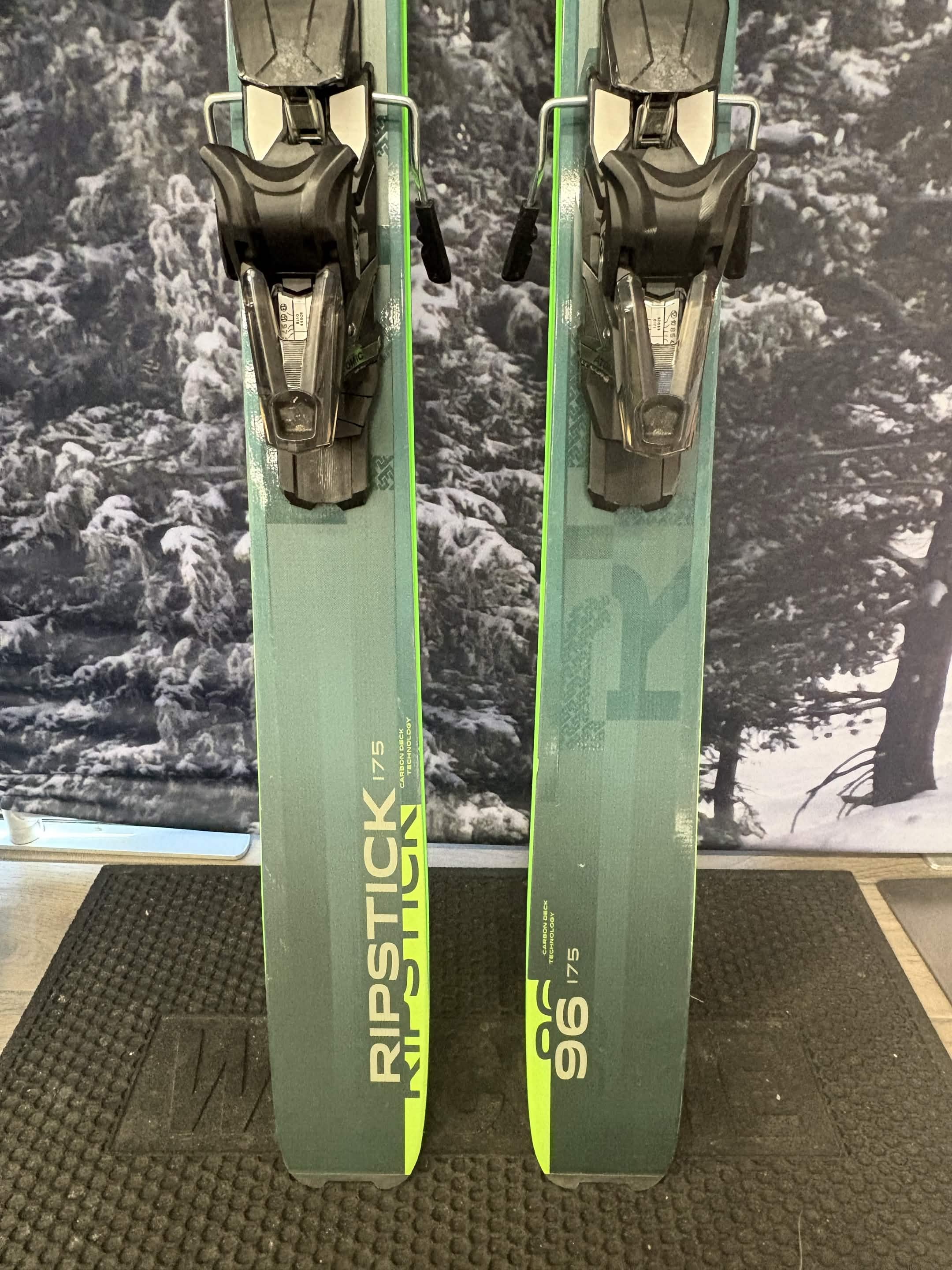 Elan Ripstick 96 175cm Skis w/ ATOMIC NR Strive 13 GW Demo Binding - Used 2026