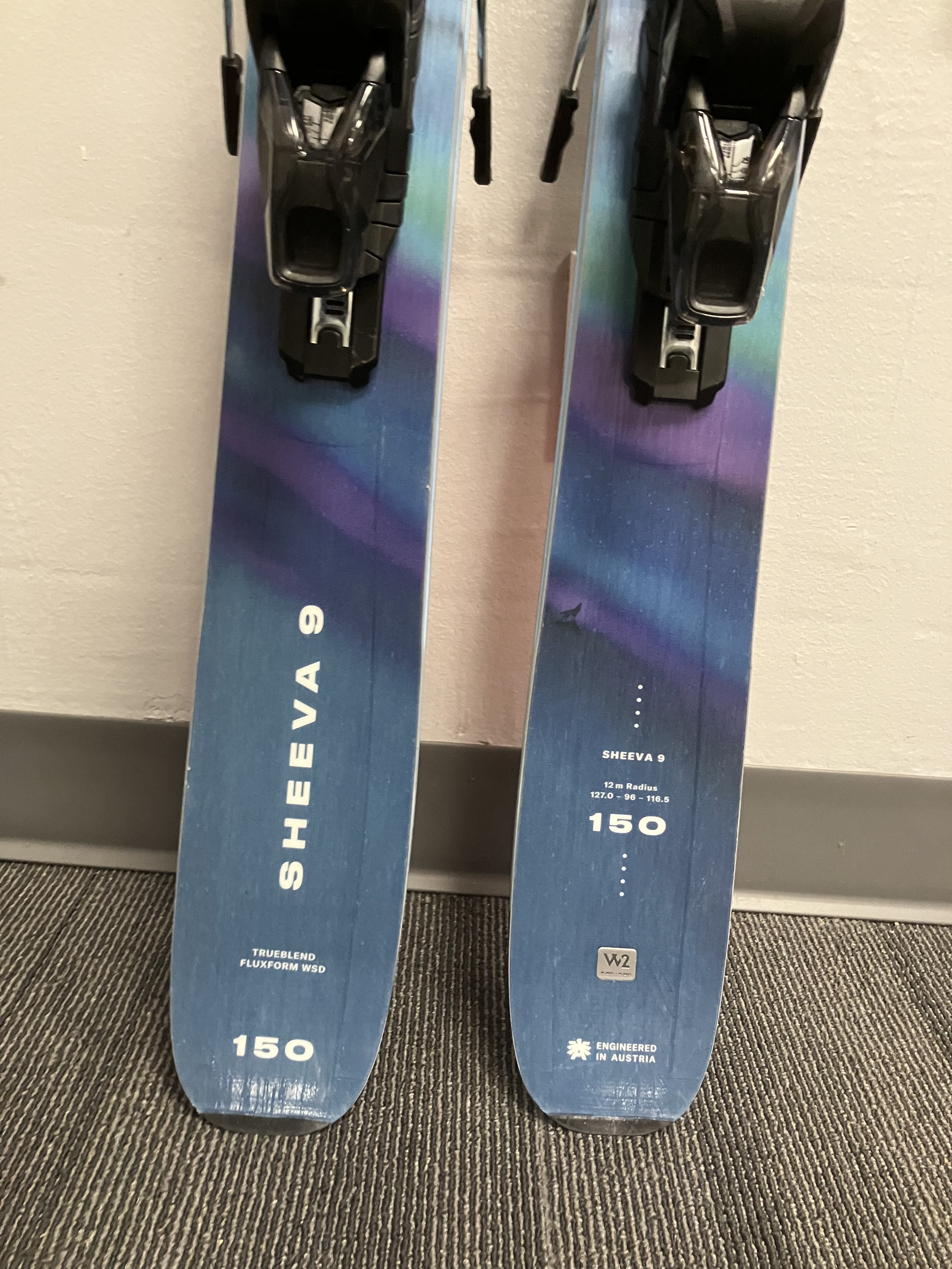 Blizzard Sheeva 9 150cm Skis w/ Atomic Strive 11 Demo Bindings Lightly Used 2026