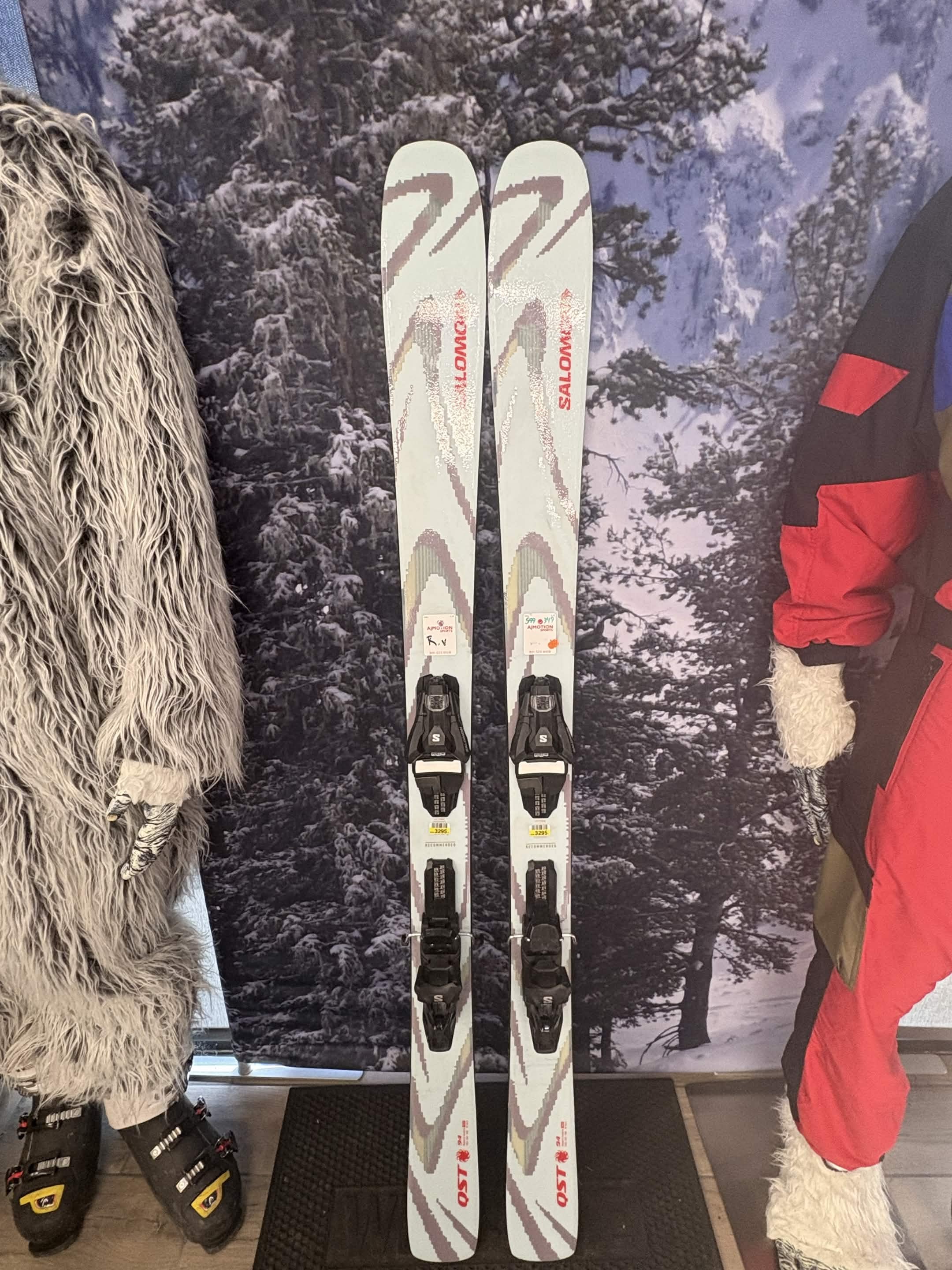 Salomon QST 94 164cm Skis w/ SALOMON NR Strive 11 GW  Binding- Lightly used 2026
