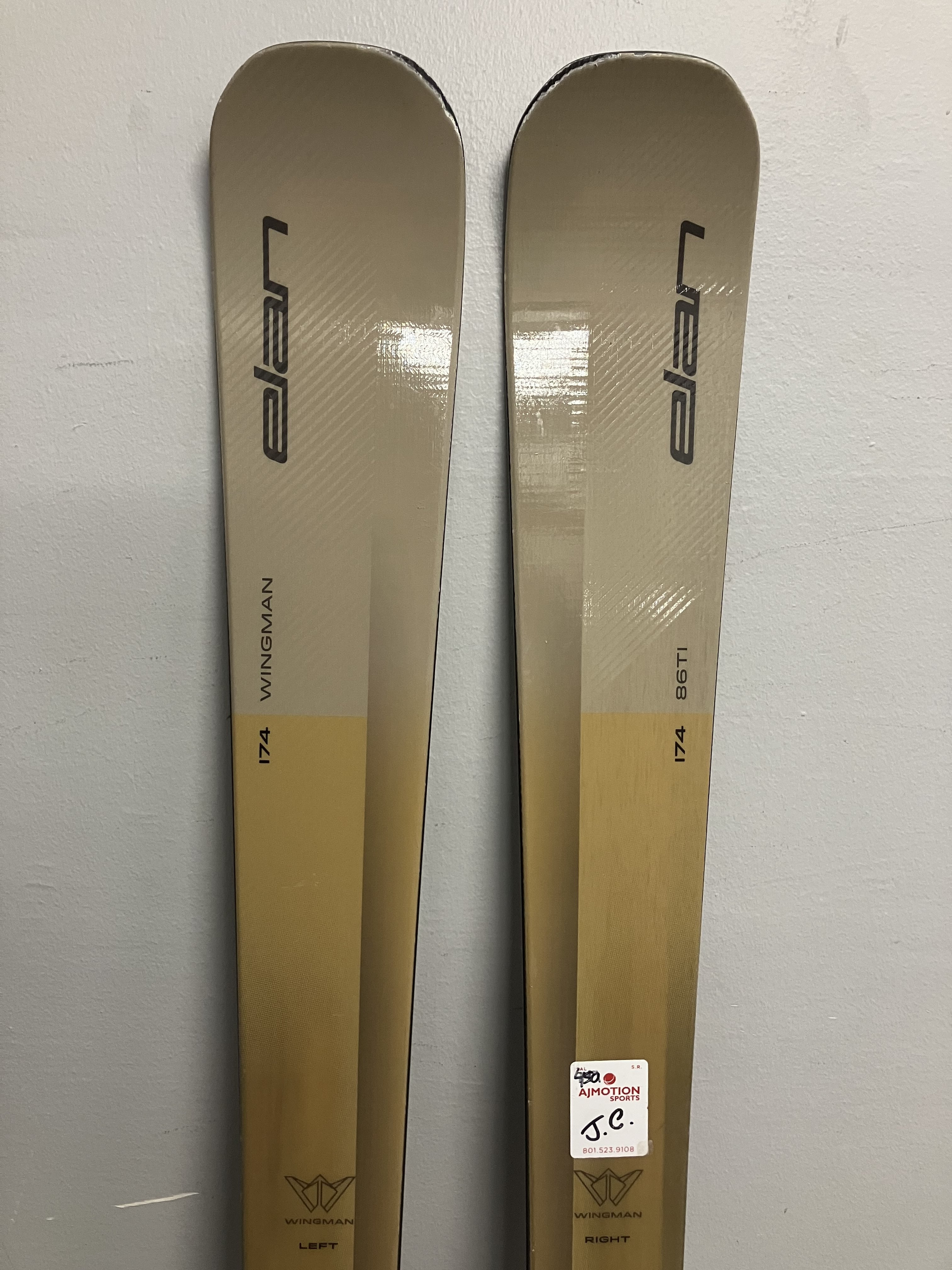 Elan Wingman 86 Ti 174cm W/ Salomon Strive 11 GW Bindings- Lightly Used 2026