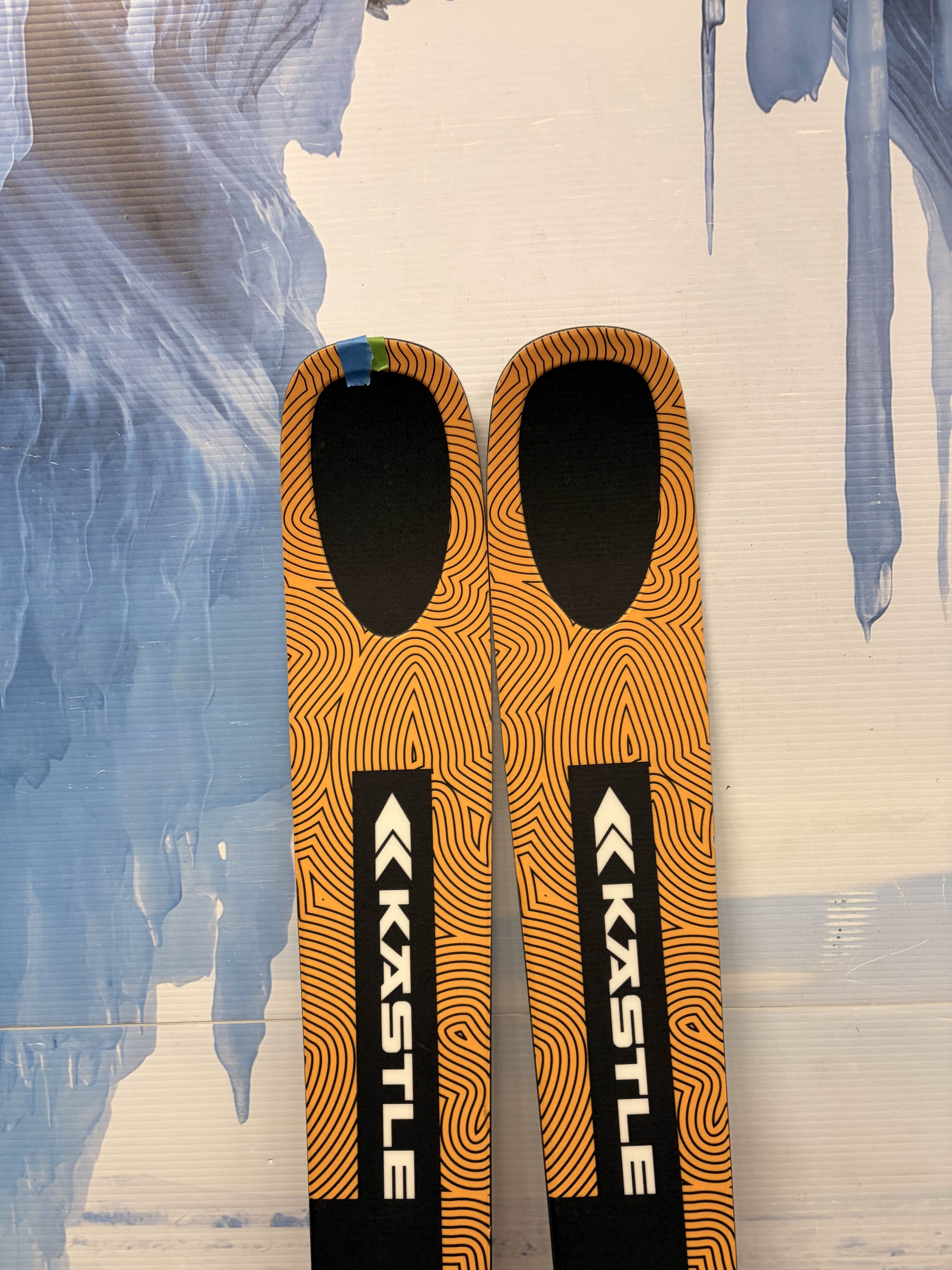 Used Kastle ZX108 169cm W/ Kastle Attack K14 Adjustable bindings