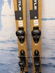 Used Kastle ZX108 169cm W/ Kastle Attack K14 Adjustable bindings
