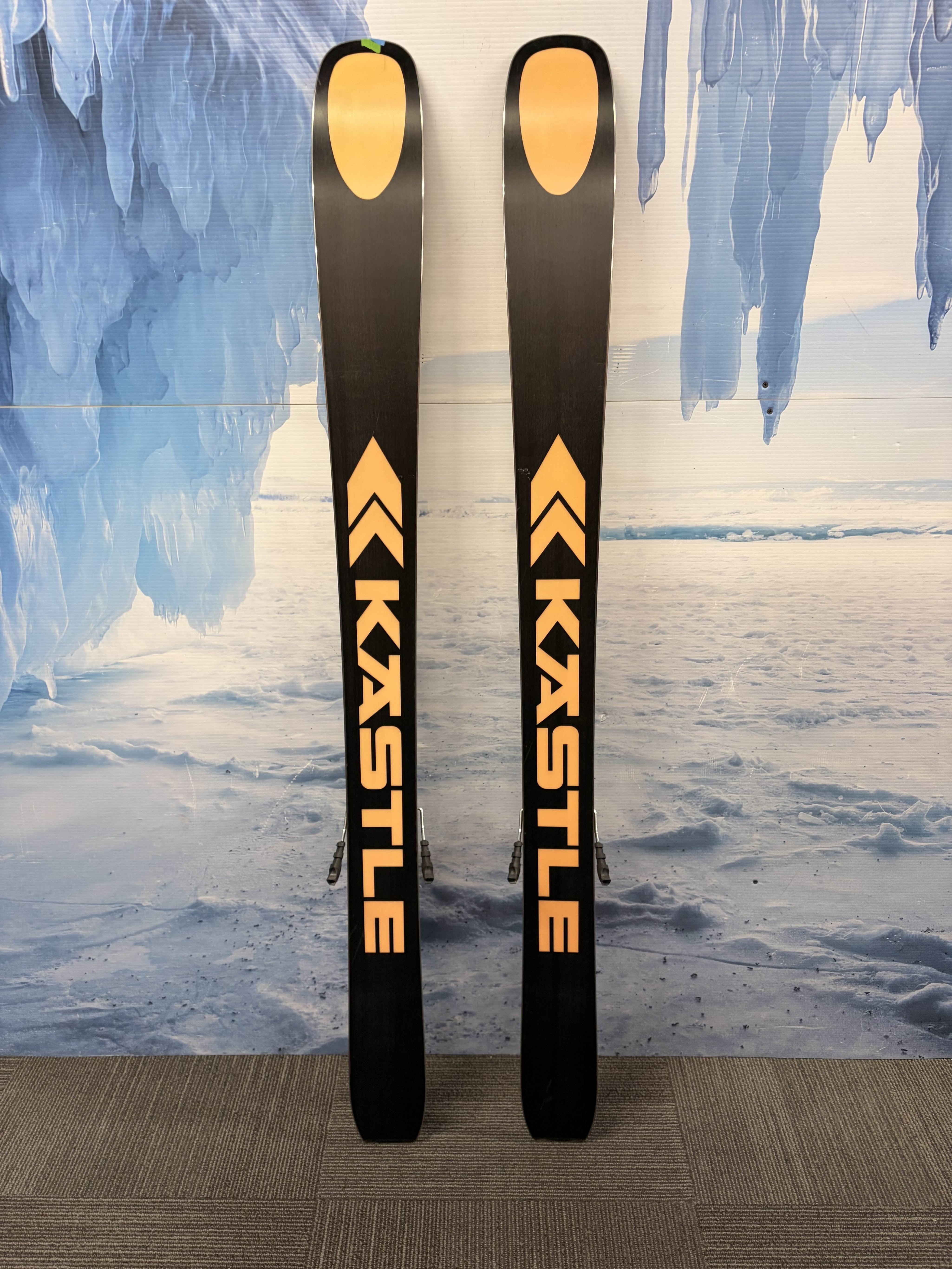 Used Kastle ZX108 169cm W/ Kastle Attack K14 Adjustable bindings