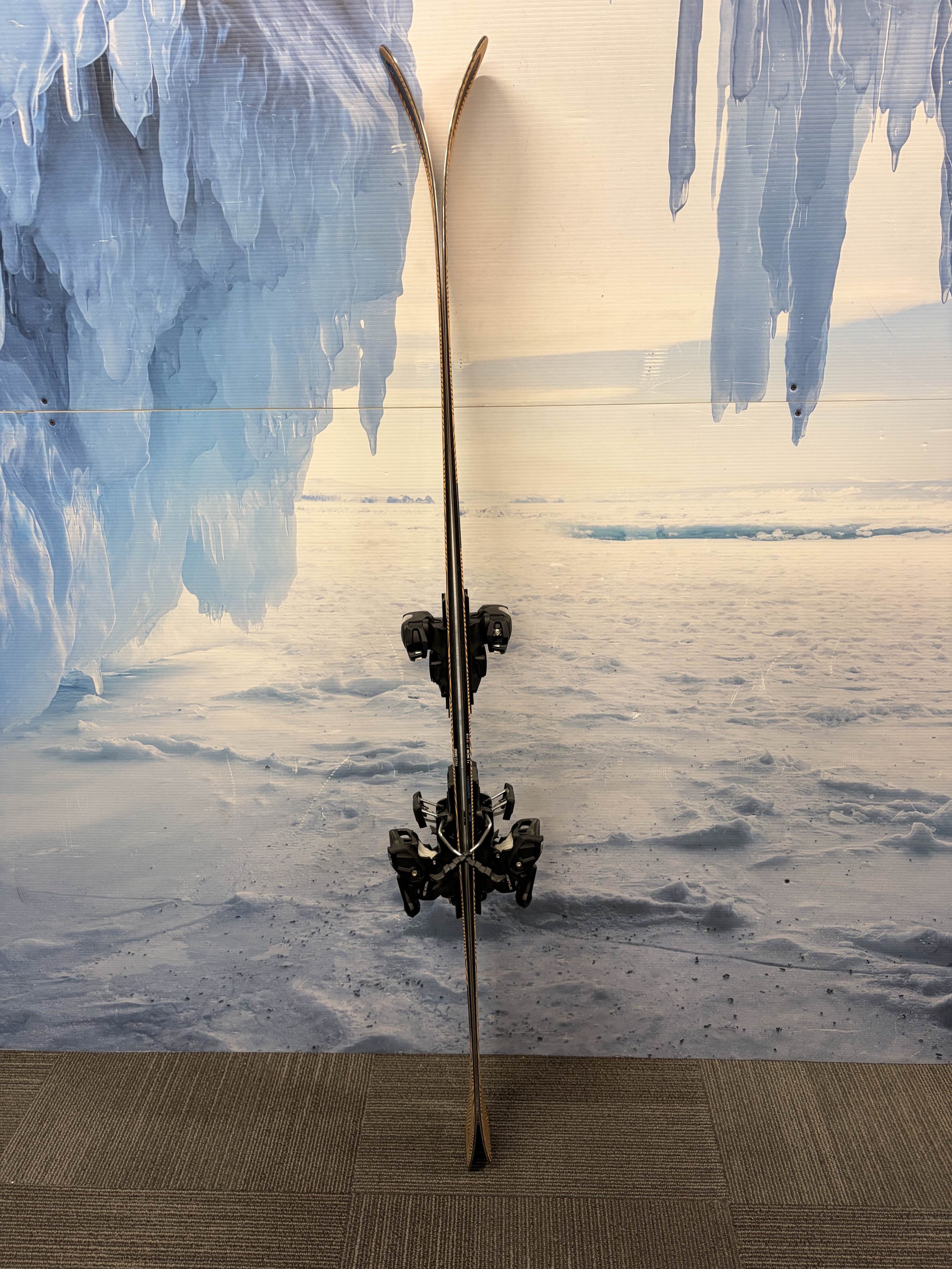 Used Kastle ZX108 169cm W/ Kastle Attack K14 Adjustable bindings