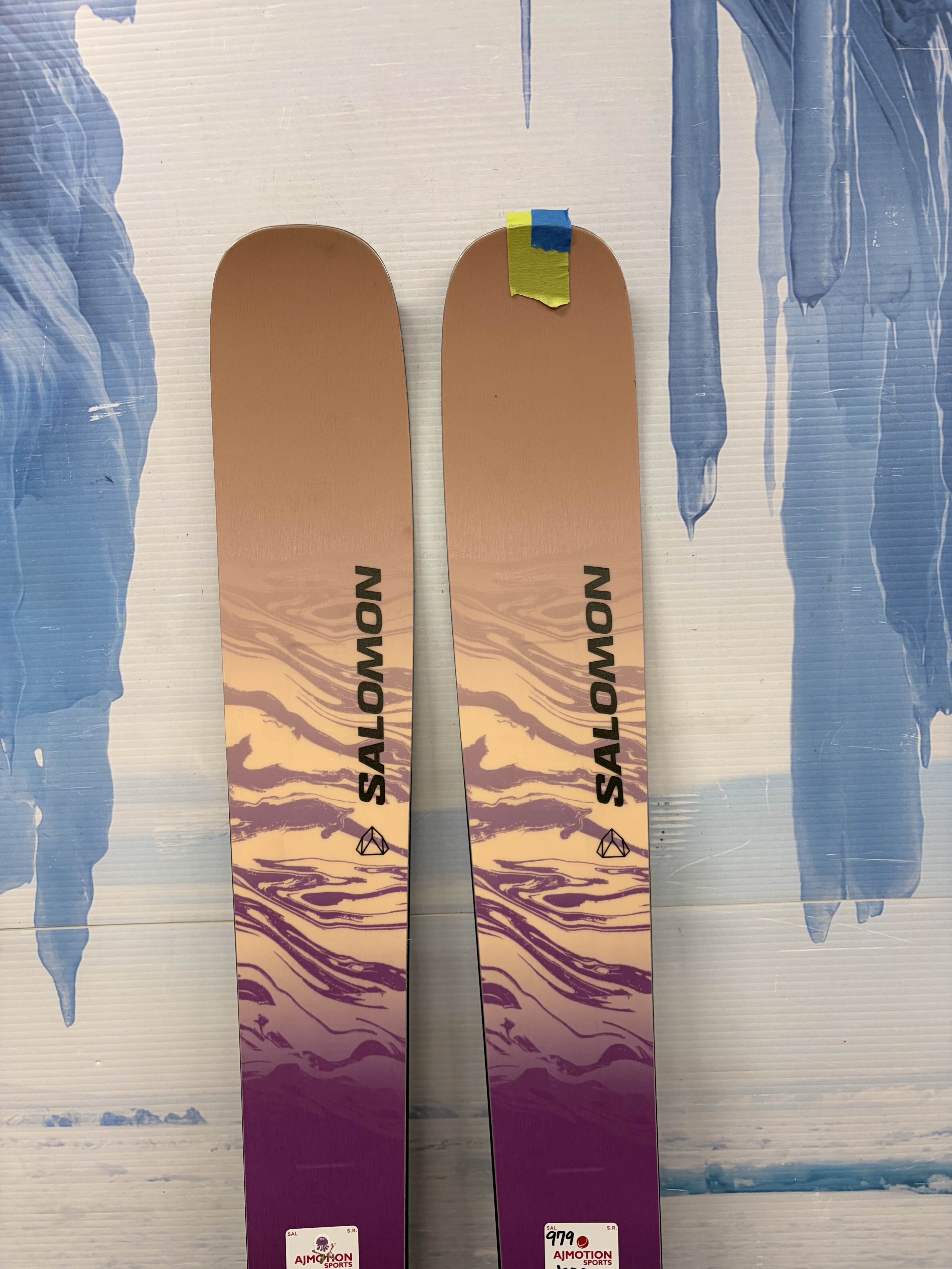 Lightly Used Salomon Stance 94 Ski 168cm w/ Tyrolia Attack 11 Rental Binding