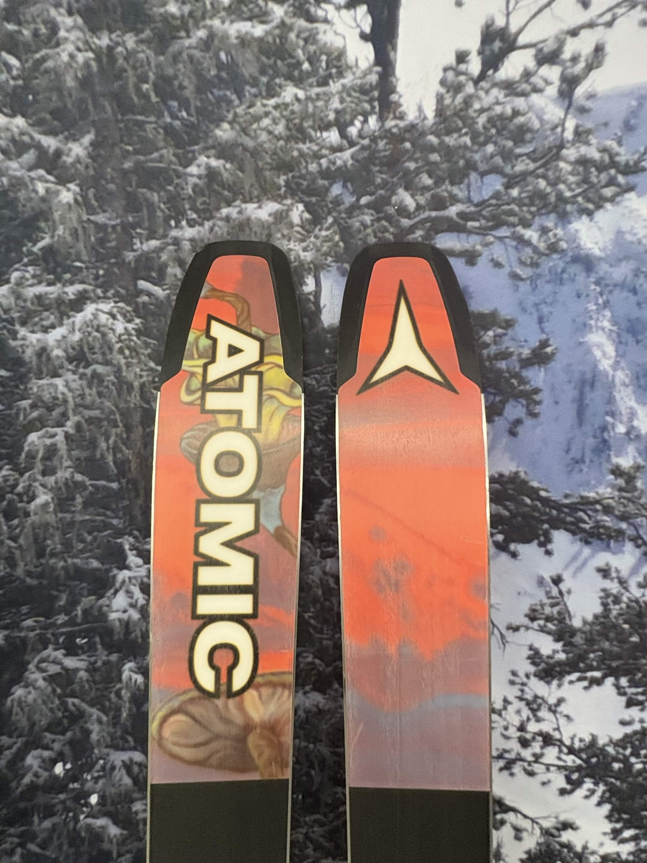 Atomic Bent Chetler 100 165cm Skis w/ ATOMIC NR Strive 11 GW ATO Demo Binding - Lightly Used 2026