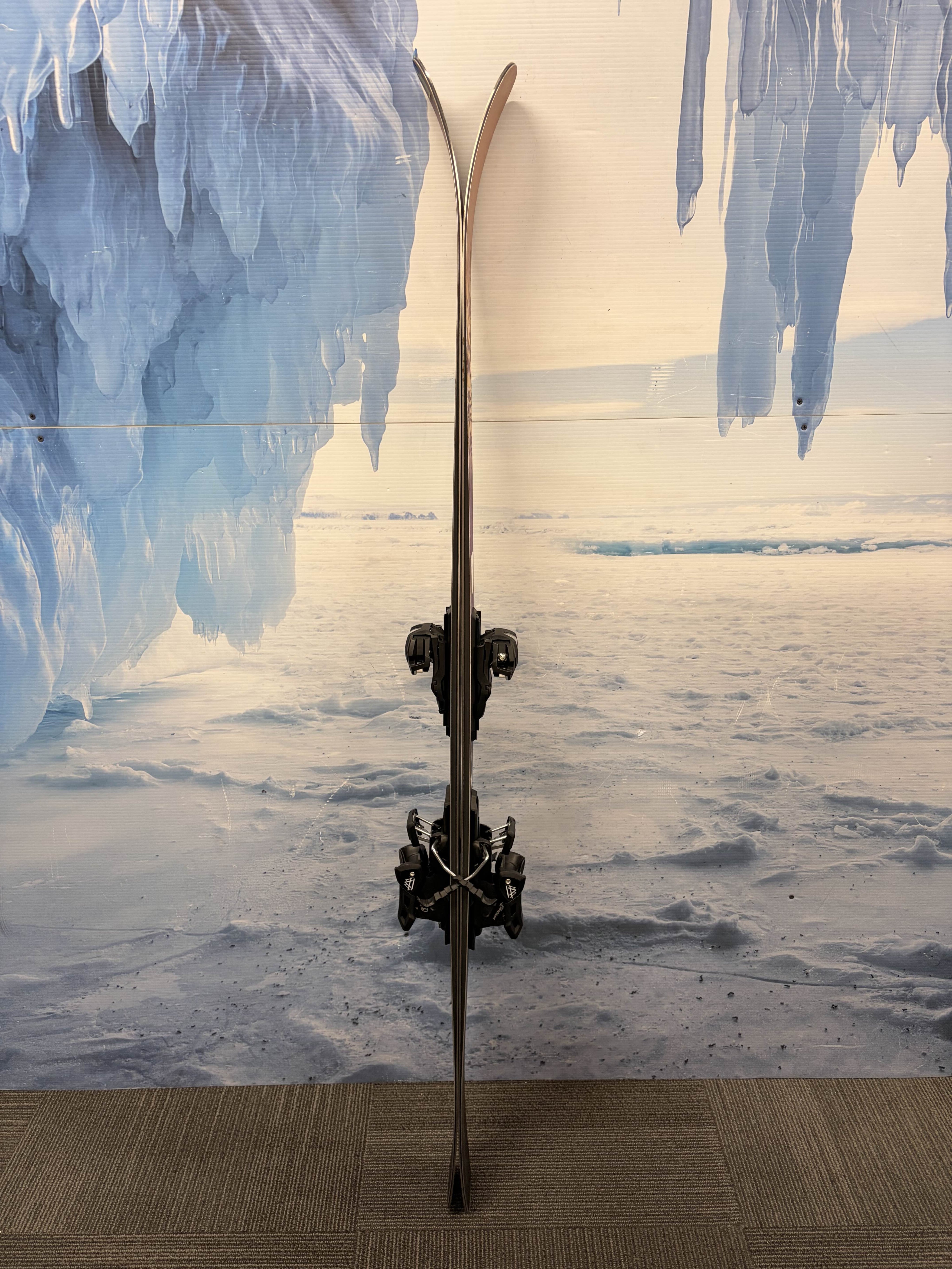 Lightly Used Salomon Stance 94 Ski 168cm w/ Tyrolia Attack 11 Rental Binding