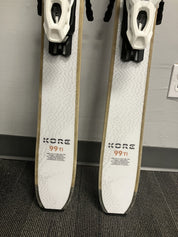 Head Kore 99 Ti 163cm Skis w/ Tyrolia Attack LYT 11 Bindings- Lightly Used 2026
