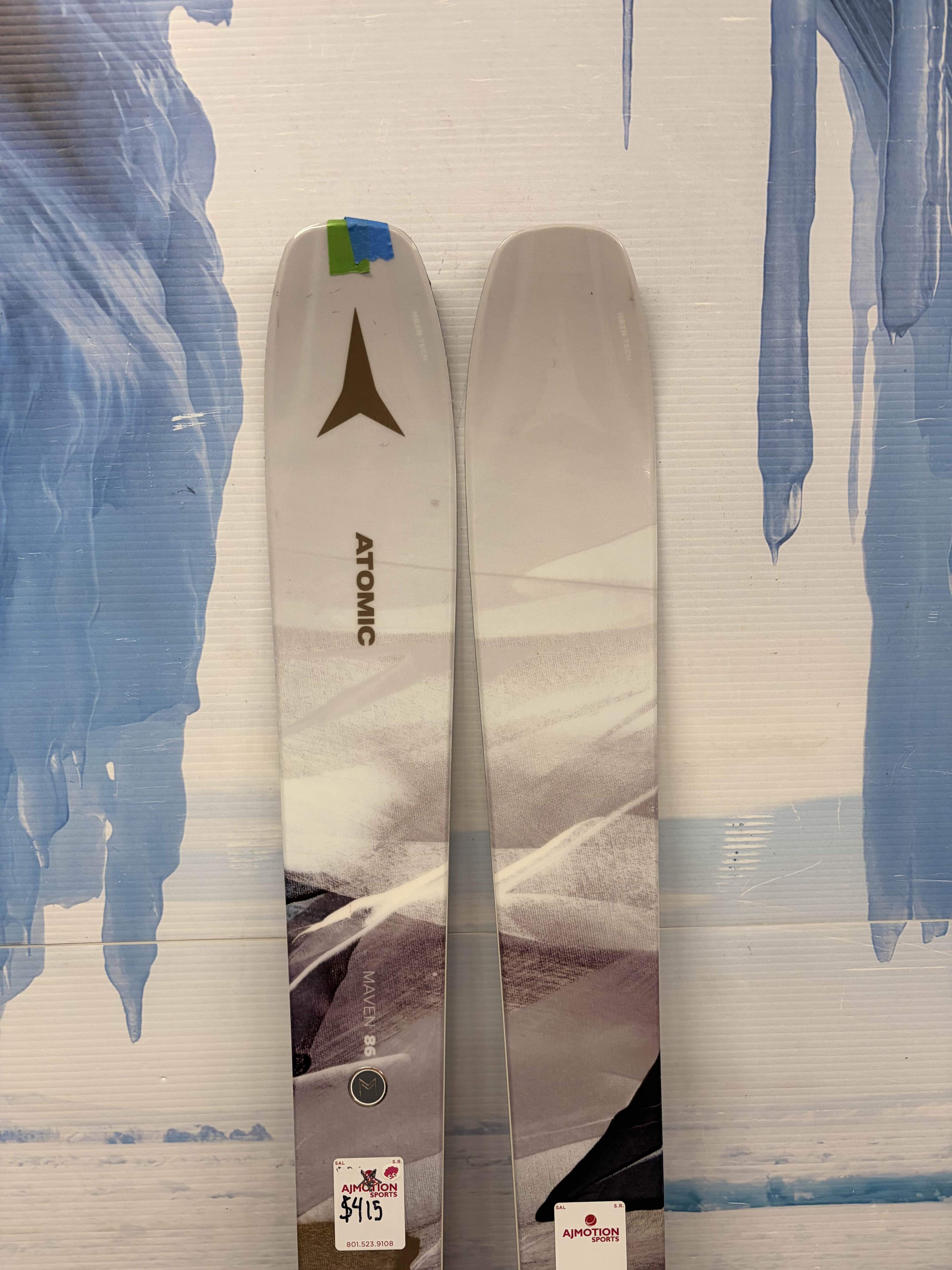 Lightly Used Atomic Maven 86 Skis - 169cm w/ Tyrollia Attack 11 Bindings