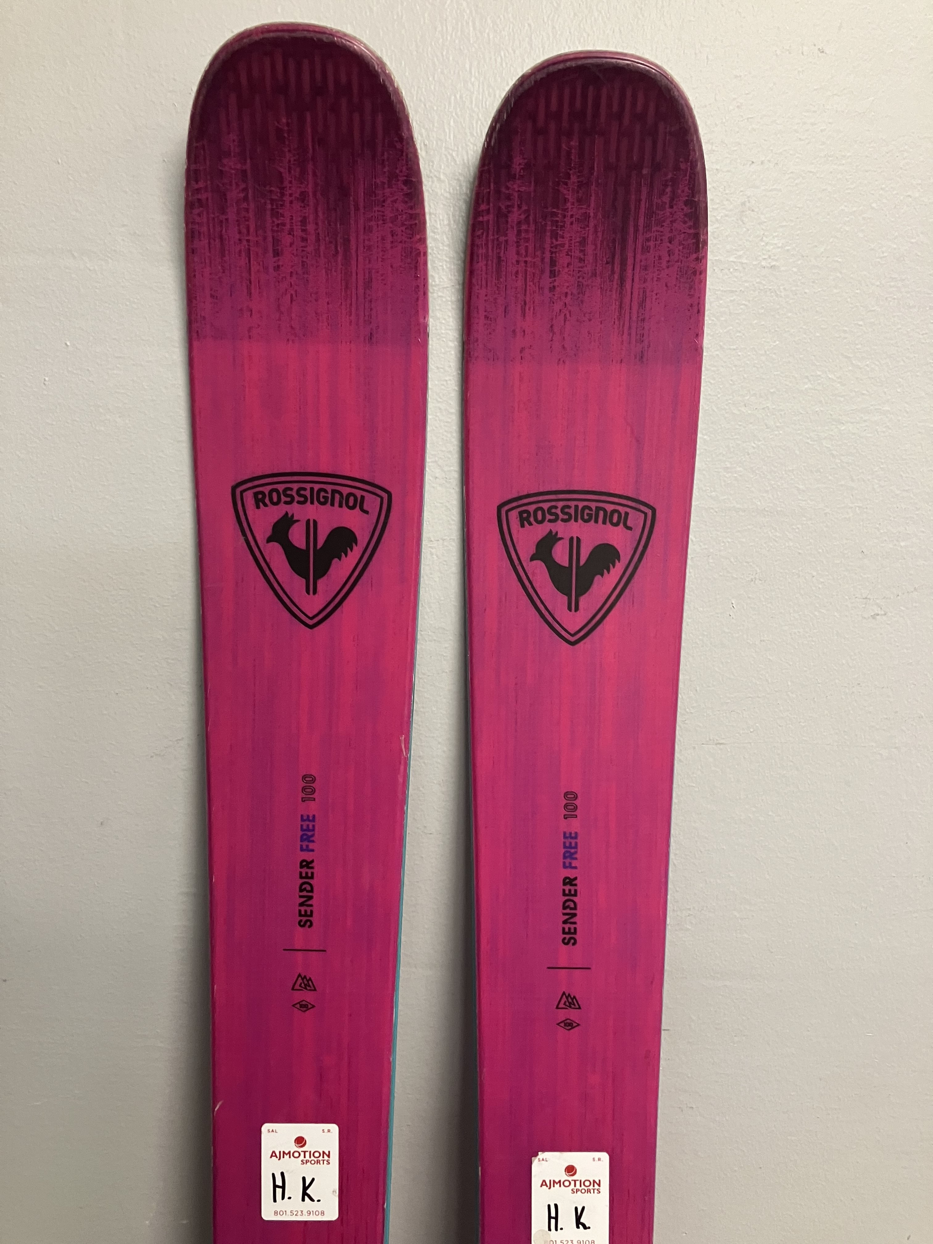 Rossignol Sender Free 100 178cm Skis w/ Atomic Strive 13 Bindings- Lightly Used 2026