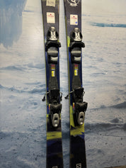 Used Salomon Q 85 Ski 160cm w/ Sympro 12 10 Rental Binding