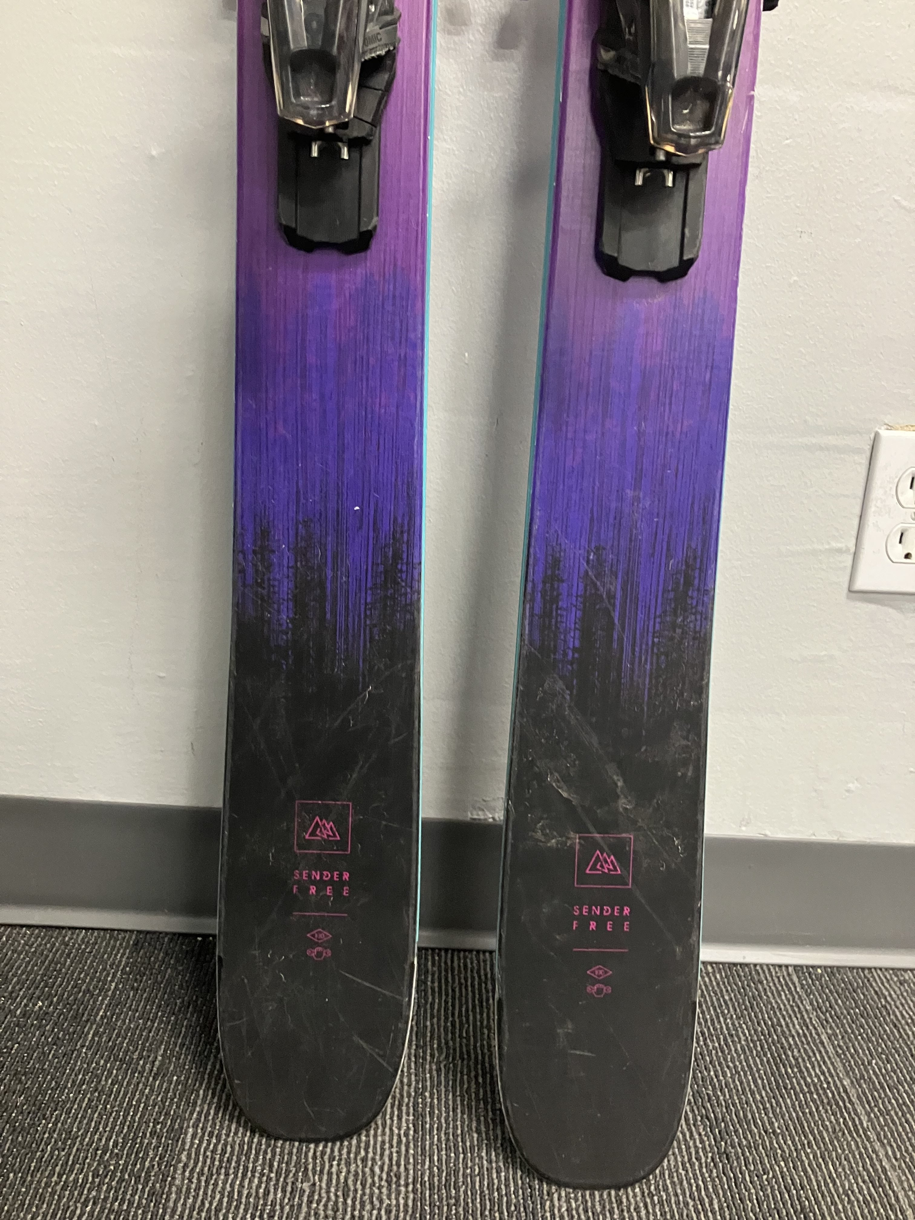 Rossignol Sender Free 100 178cm Skis w/ Atomic Strive 13 Bindings- Lightly Used 2026