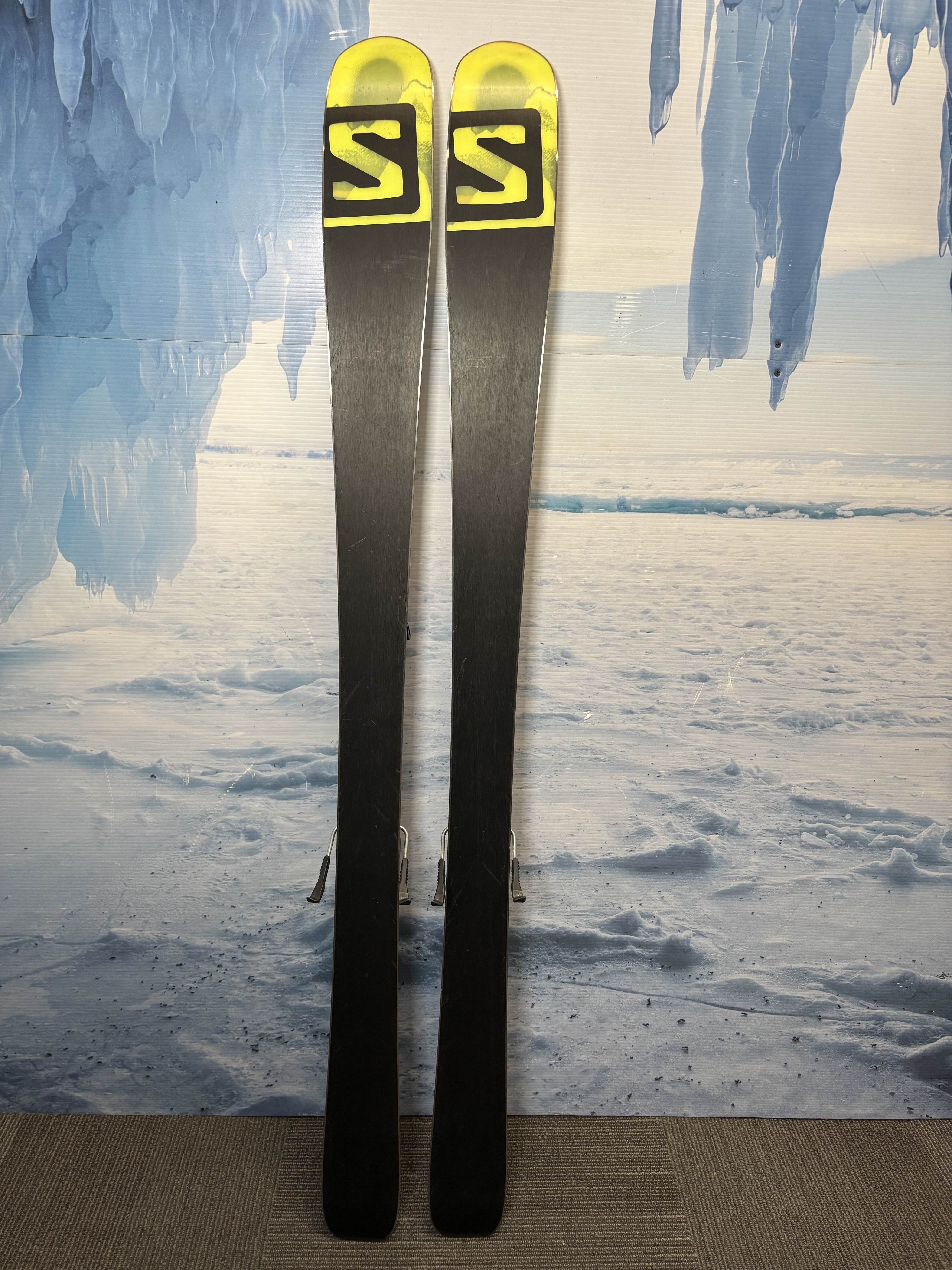 Used Salomon Q 85 Ski 160cm w/ Sympro 12 10 Rental Binding