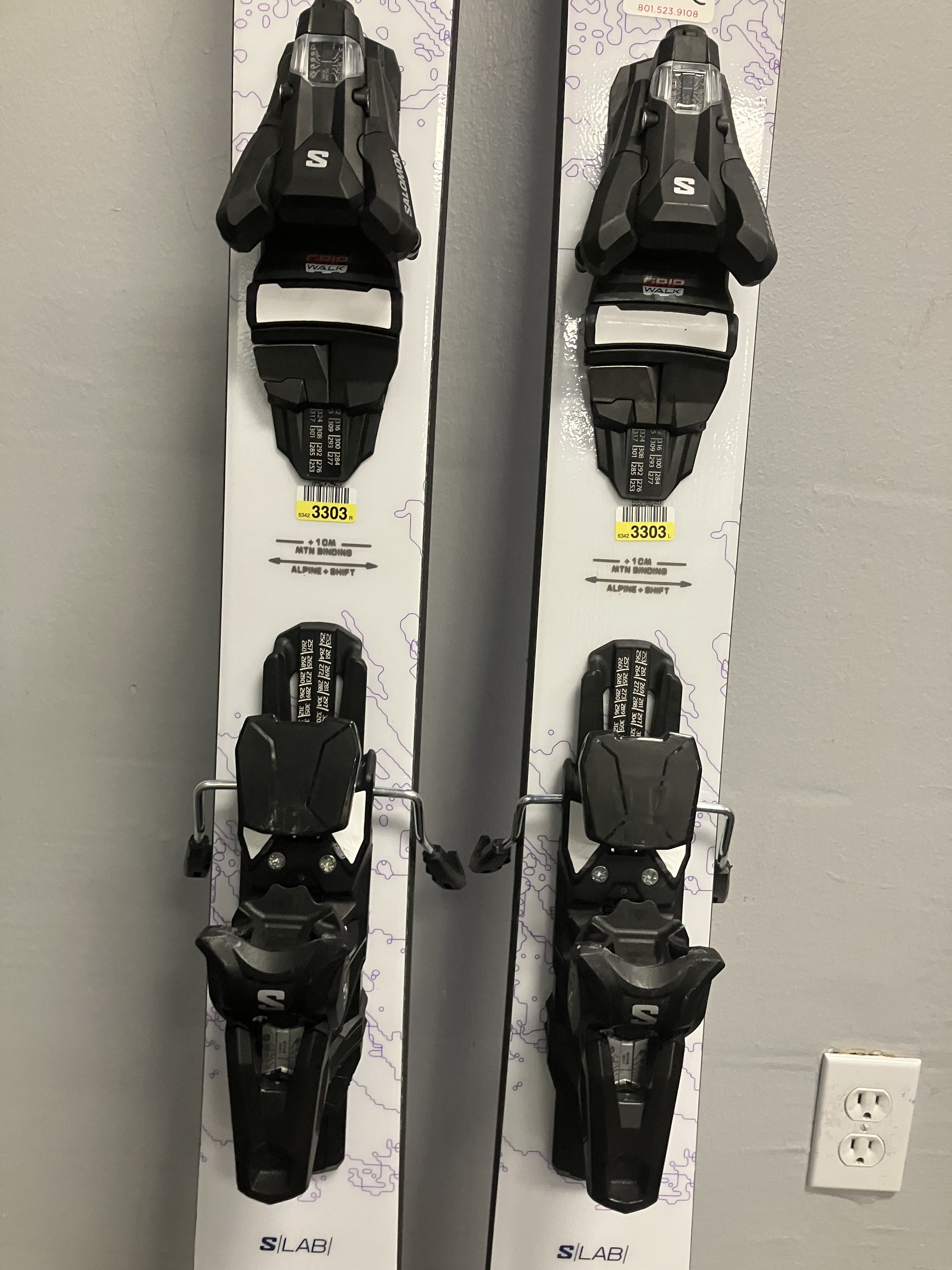 Salomon QST Echo Skis - 181cm w/ Atomic Strive 11 Demo Bindings- Lightly Used 2026