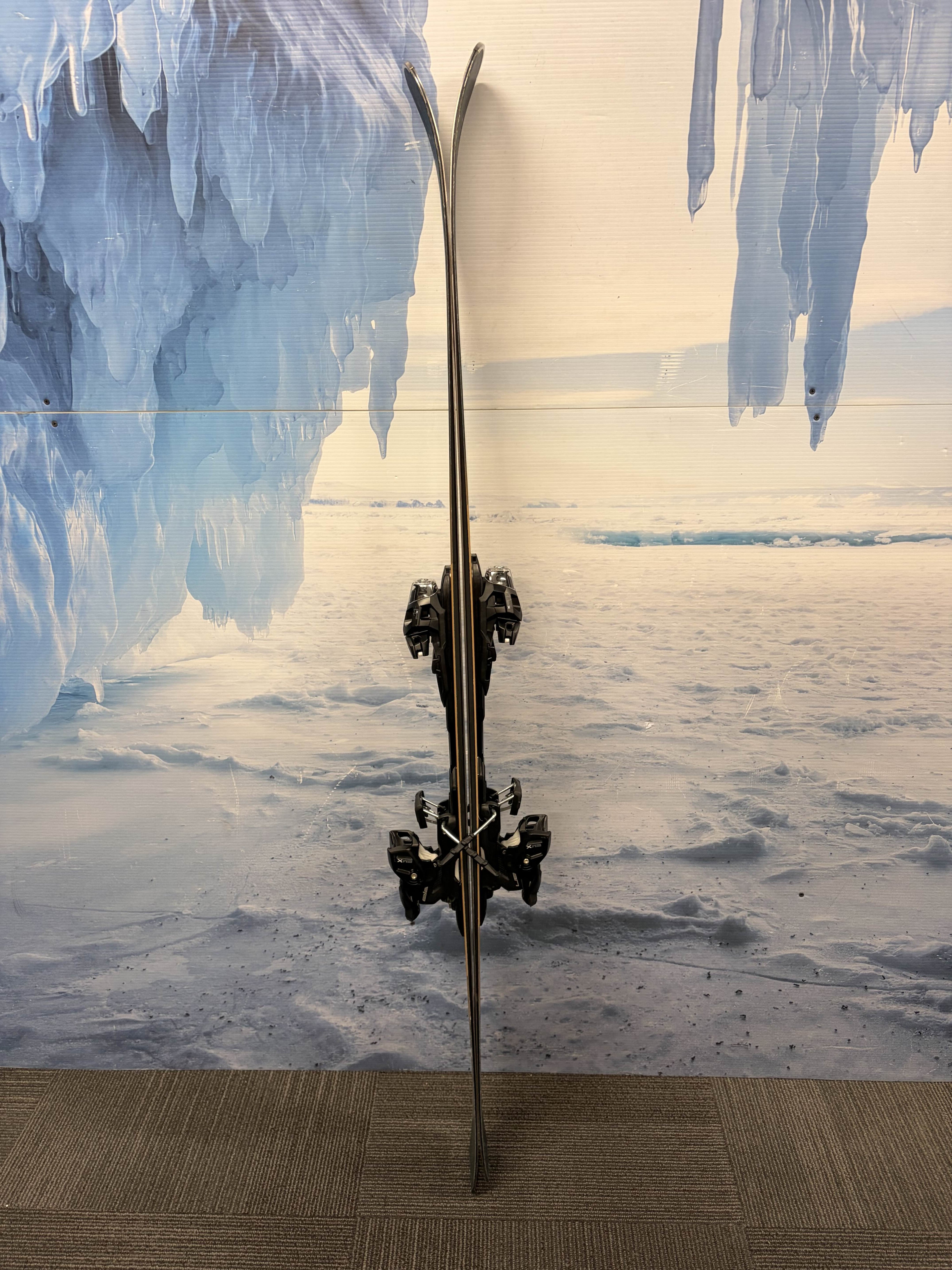 Used 2025 Elan Wingman 86 Ti Ski w/ Elan 11 Emx Demo Bindings - 166CM