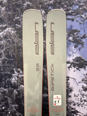 Elan Ripstick 88 R 168cm Skis w/ Elan ELX 11.0 GW Demo Binding - Used (2026)