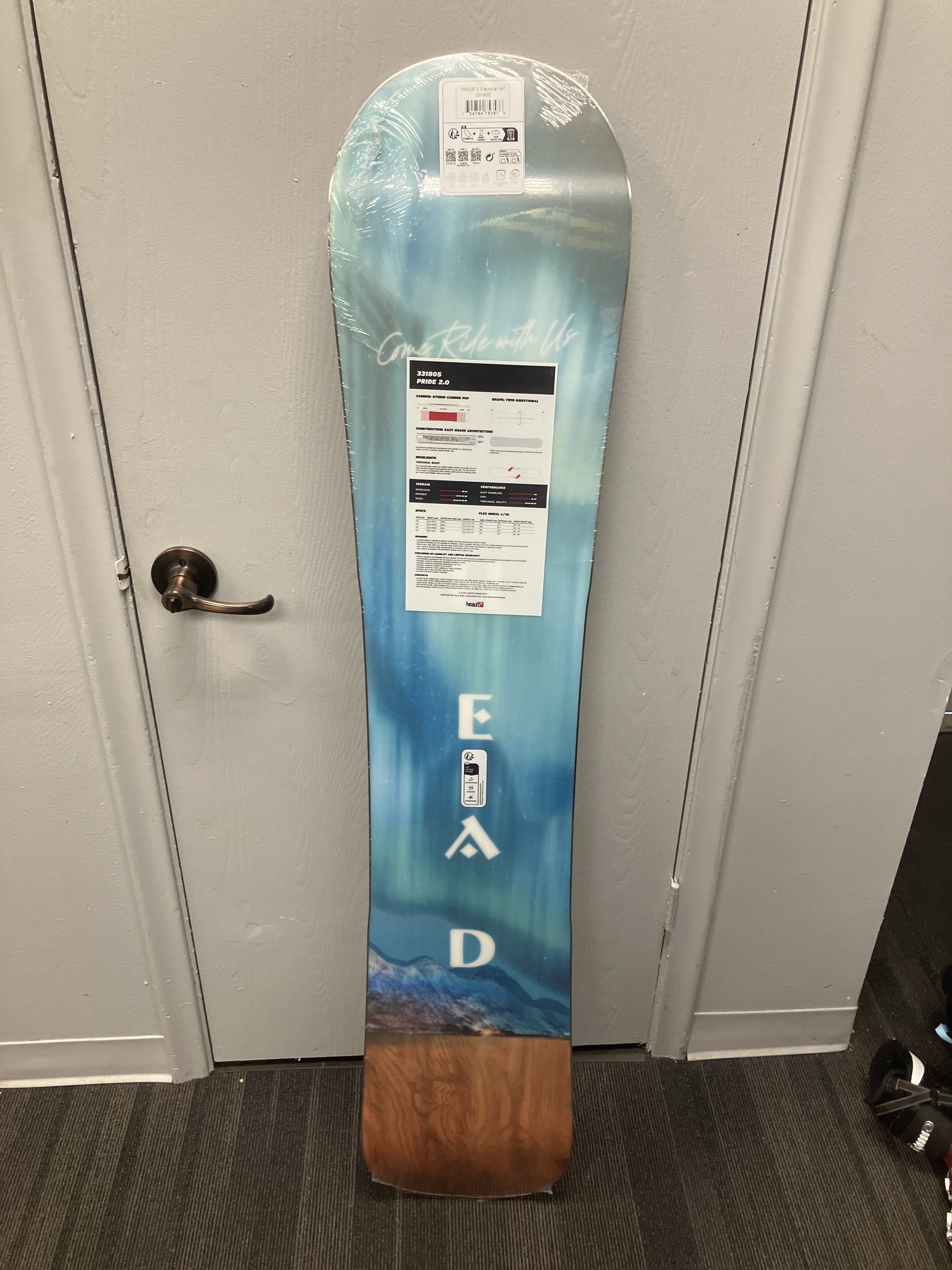 Head Pride 2.0 Snowboard 147cm -Lightly Used 2026