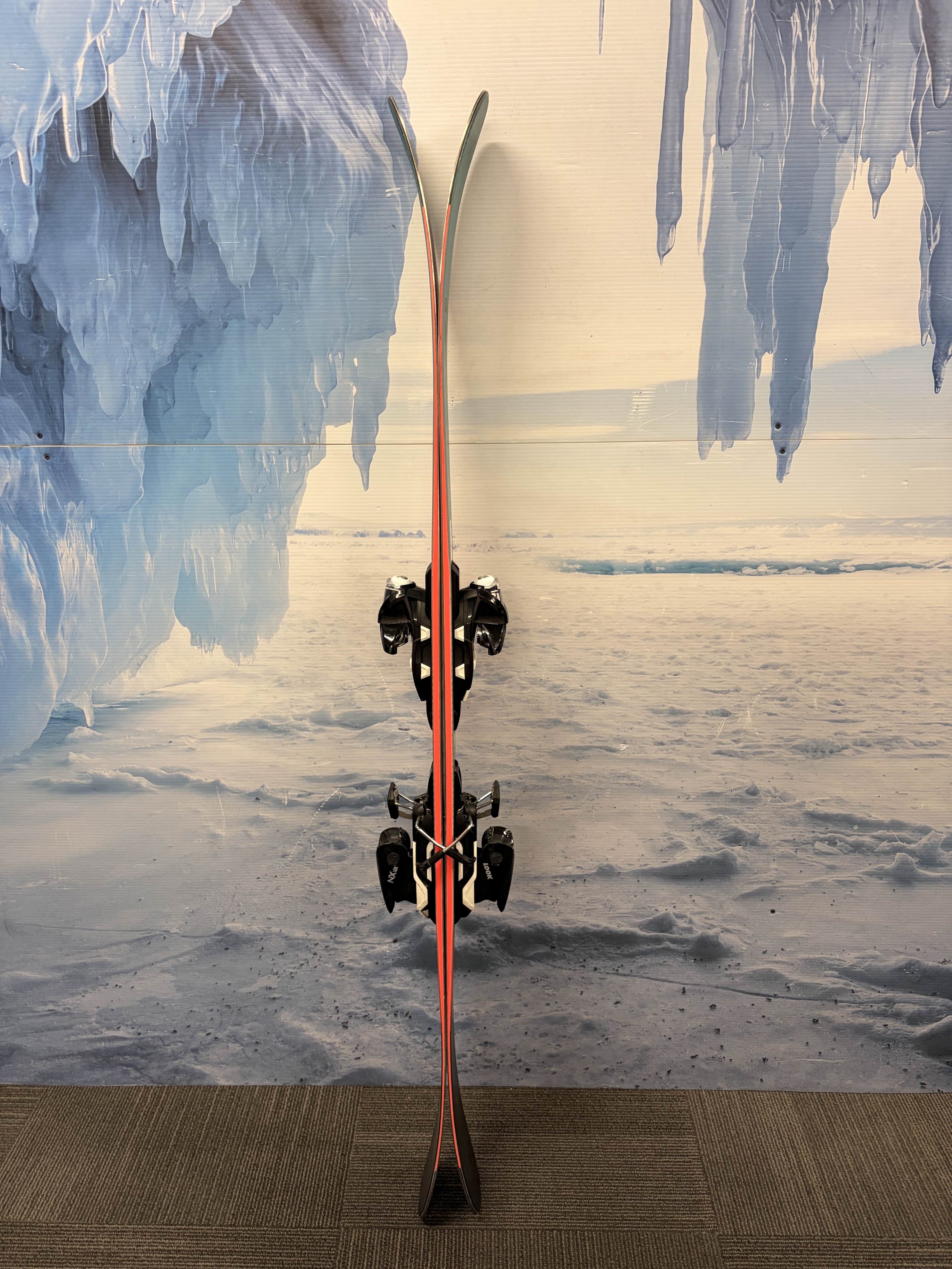 Used 2025 Rossignol Sender Free 110 Ski w/ Look Express 12 Demo Bindings - 168CM