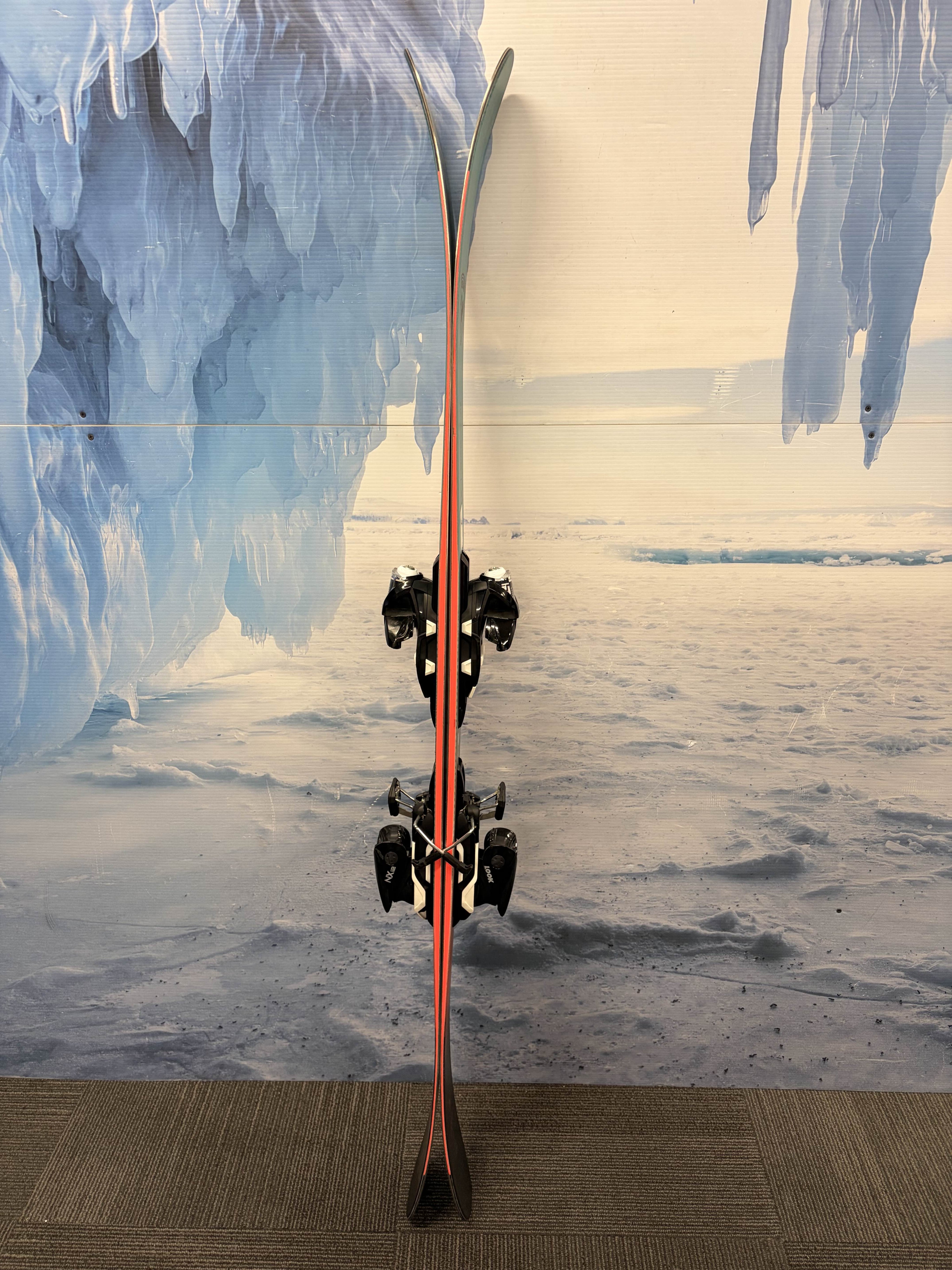 Used 2025 Rossignol Sender Free 110 Ski w/ Look Express 12 Demo Bindings - 168CM