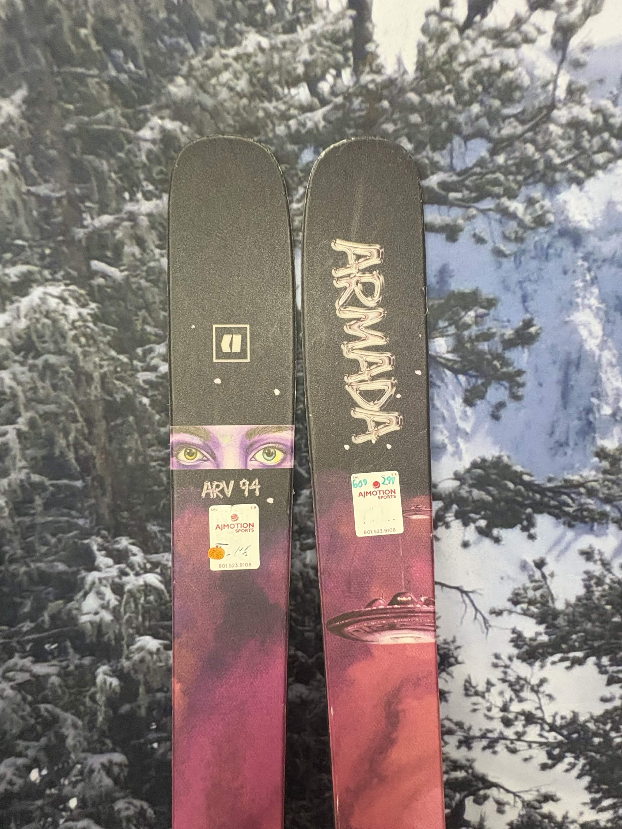 Armada ARV 94 R + Strive 11 GW 171cm Skis w/ ARMADA Strive 11 ARM SYS Demo Binding - Used (2026)